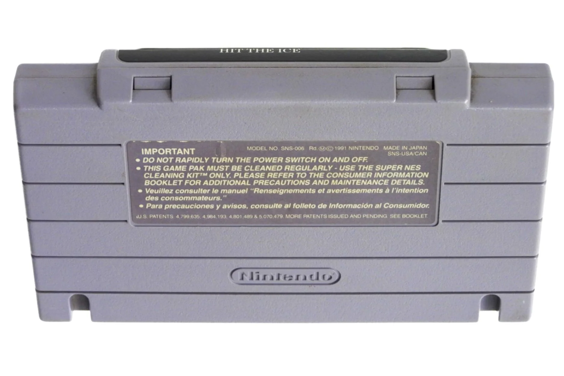 Hit the Ice (Super Nintendo / SNES) - Image 16