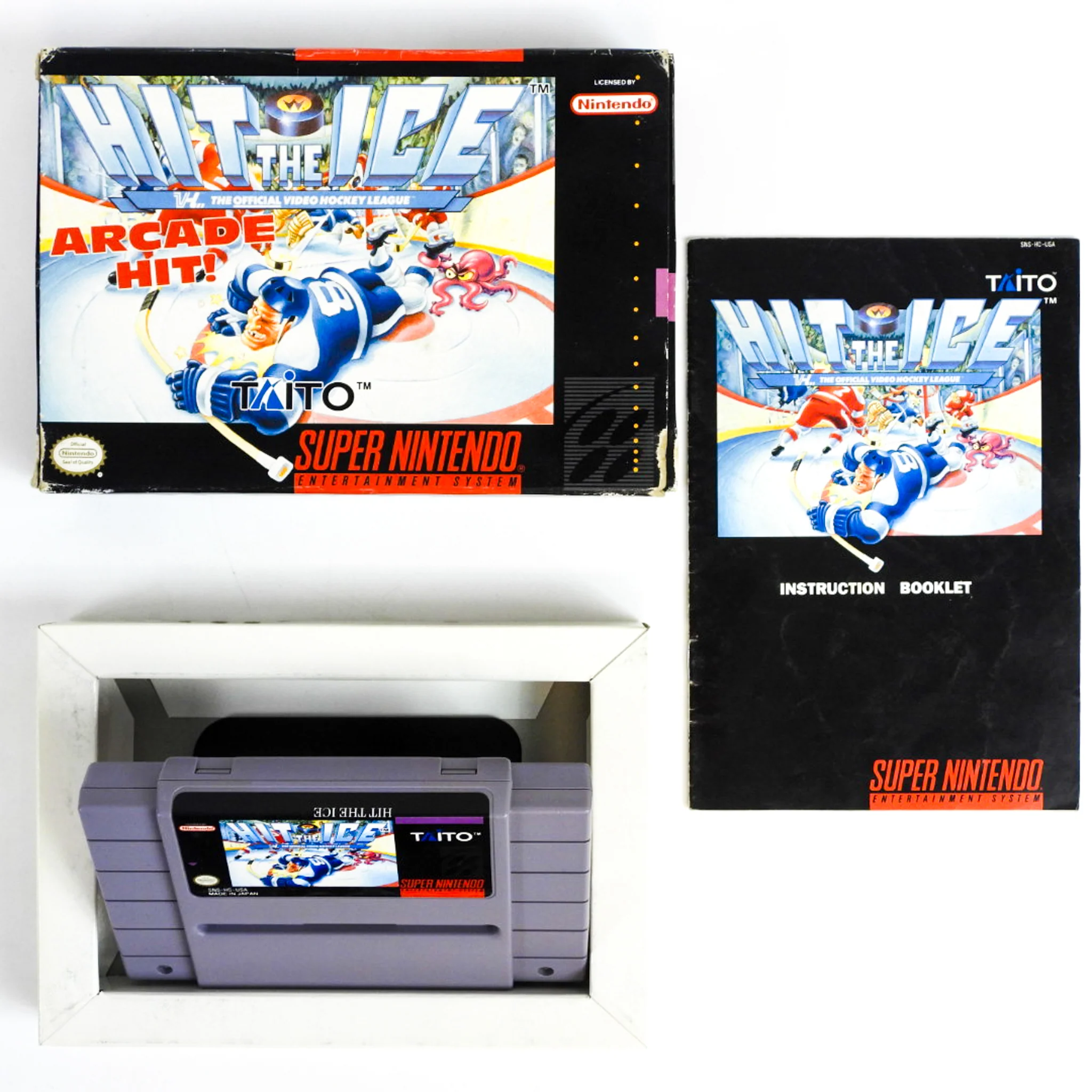 Hit the Ice (Super Nintendo / SNES) - Image 3