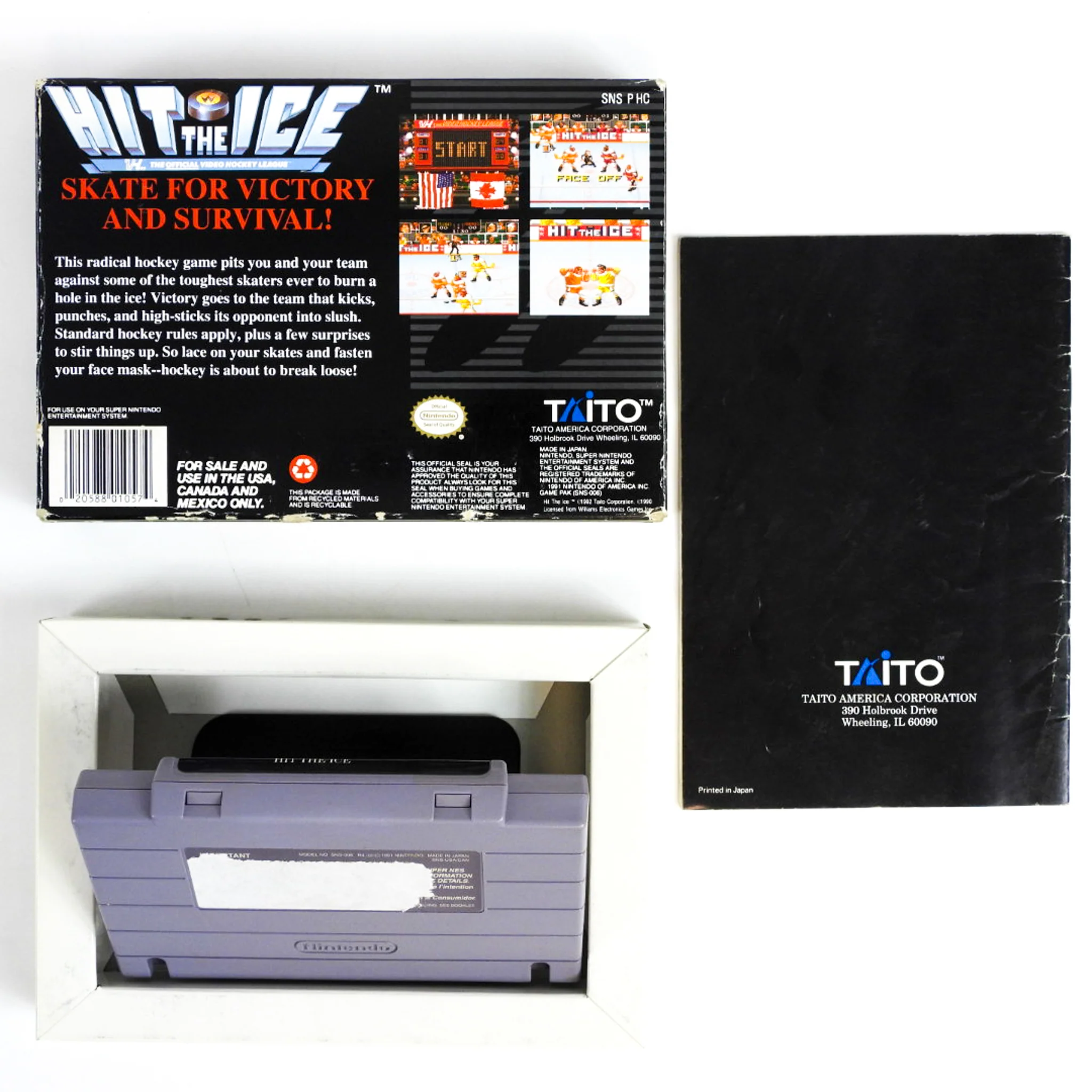 Hit the Ice (Super Nintendo / SNES) - Image 4