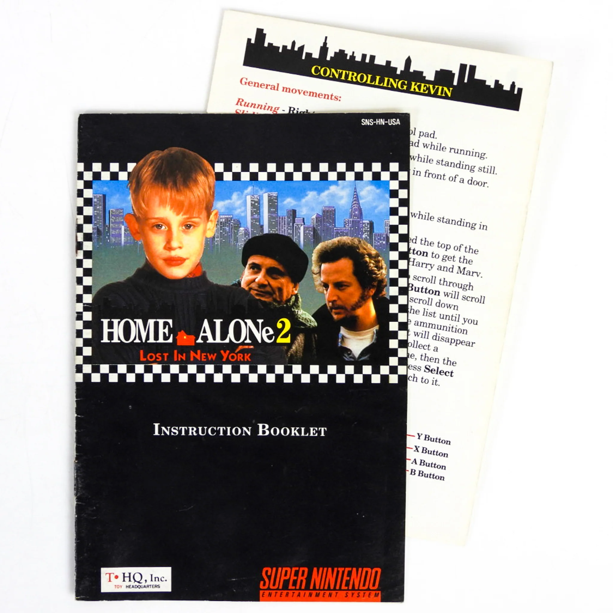 Home Alone 2: Lost In New York [Manual] (Super Nintendo / SNES) - Image 5