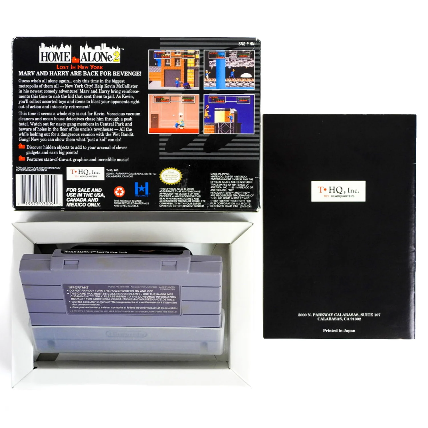 Home Alone 2: Lost In New York (Super Nintendo / SNES) - Image 2
