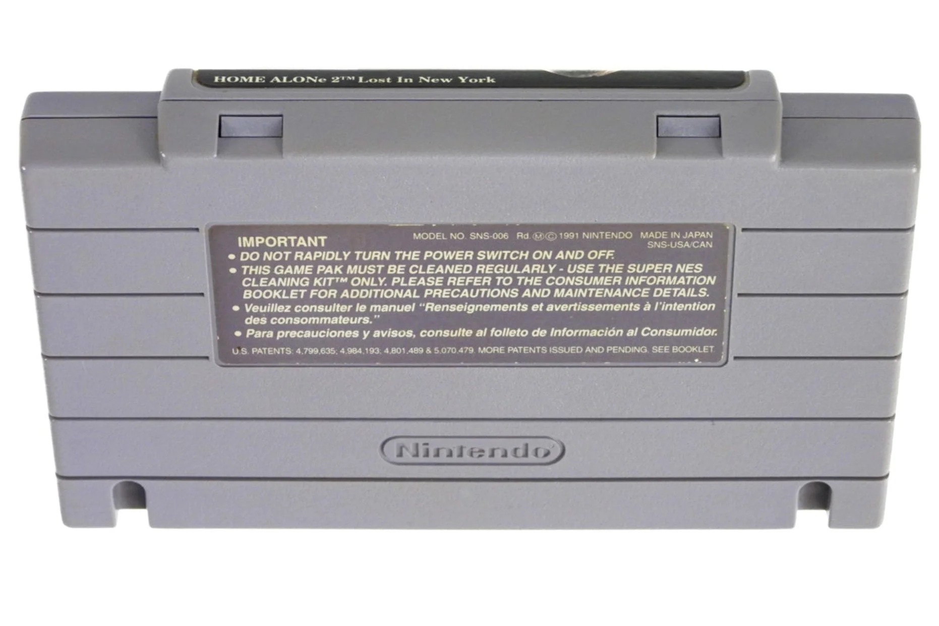 Home Alone 2: Lost In New York (Super Nintendo / SNES) - Image 7