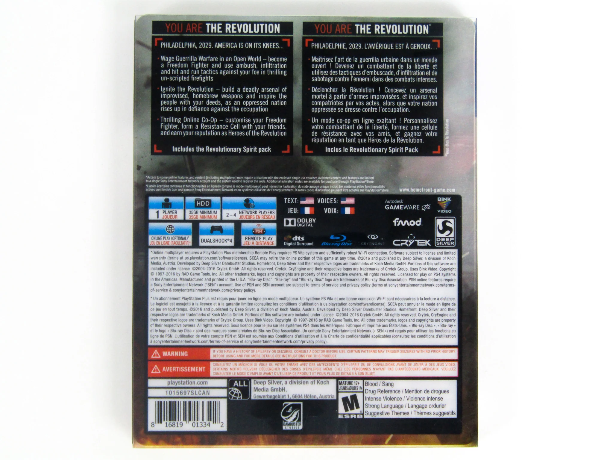 Homefront: The Revolution [Steelbook] (PlayStation 4 / PS4) - Image 2
