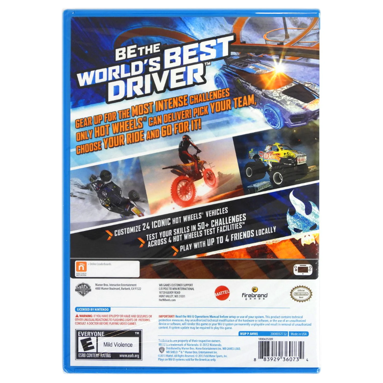 Hot Wheels: World's Best Driver (Nintendo Wii U) - Image 2