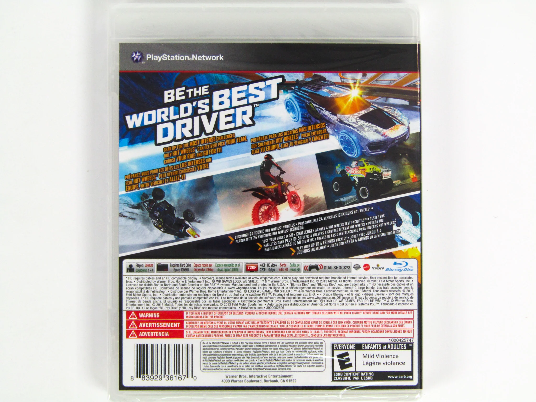 Hot Wheels: World's Best Driver (PlayStation 3 / PS3) - Image 2