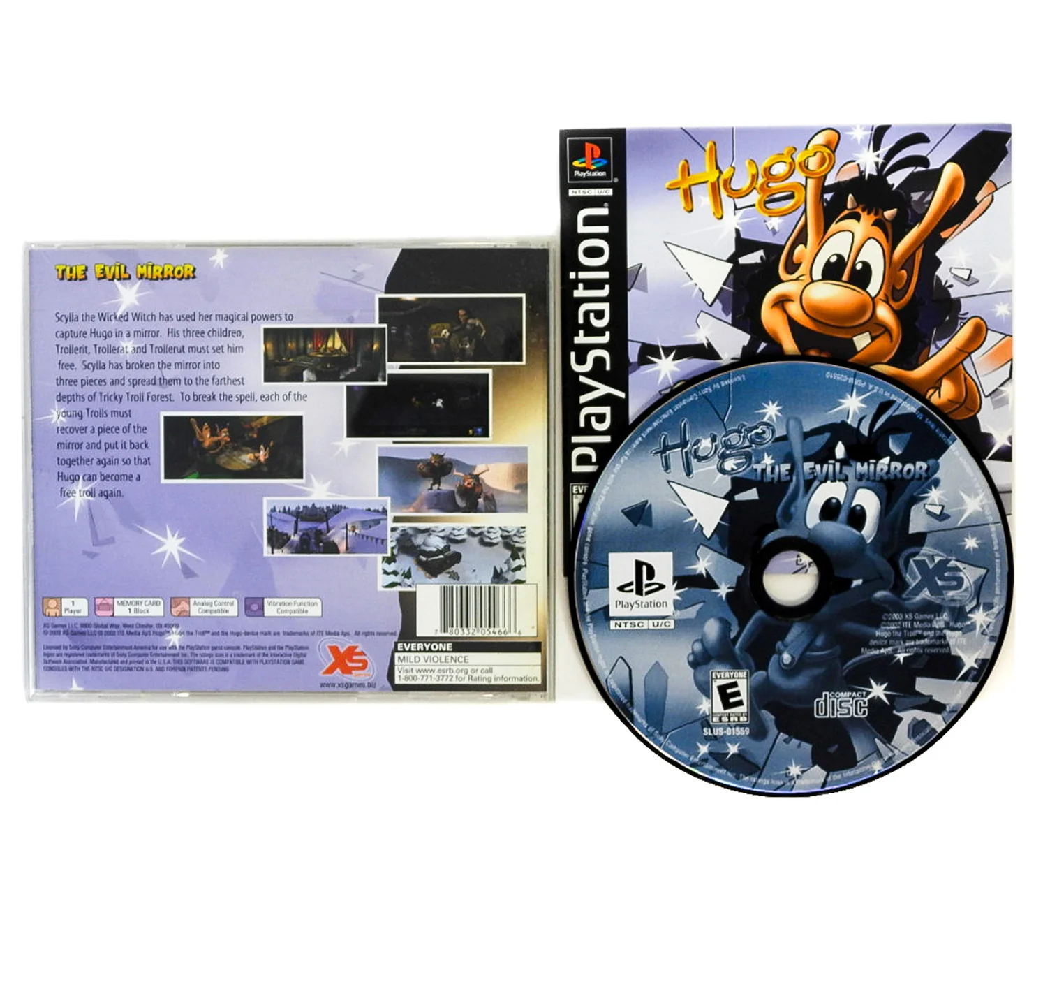 Hugo: The Evil Mirror (PlayStation / PS1)