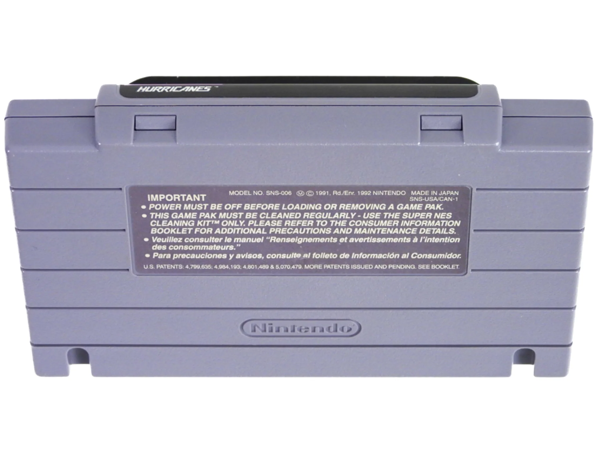 Hurricanes (Super Nintendo / SNES) - Image 2