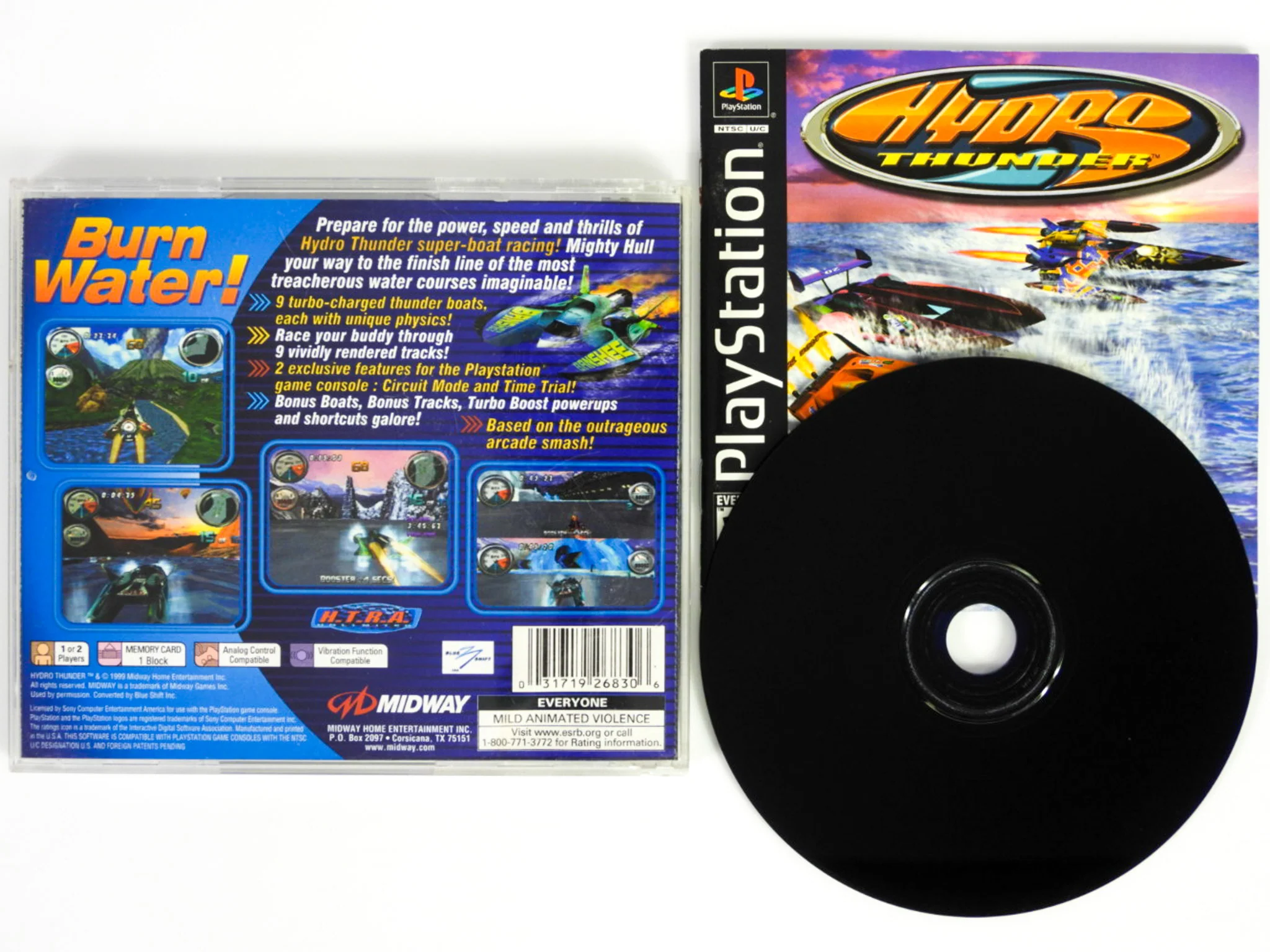 Hydro Thunder (PlayStation / PS1)