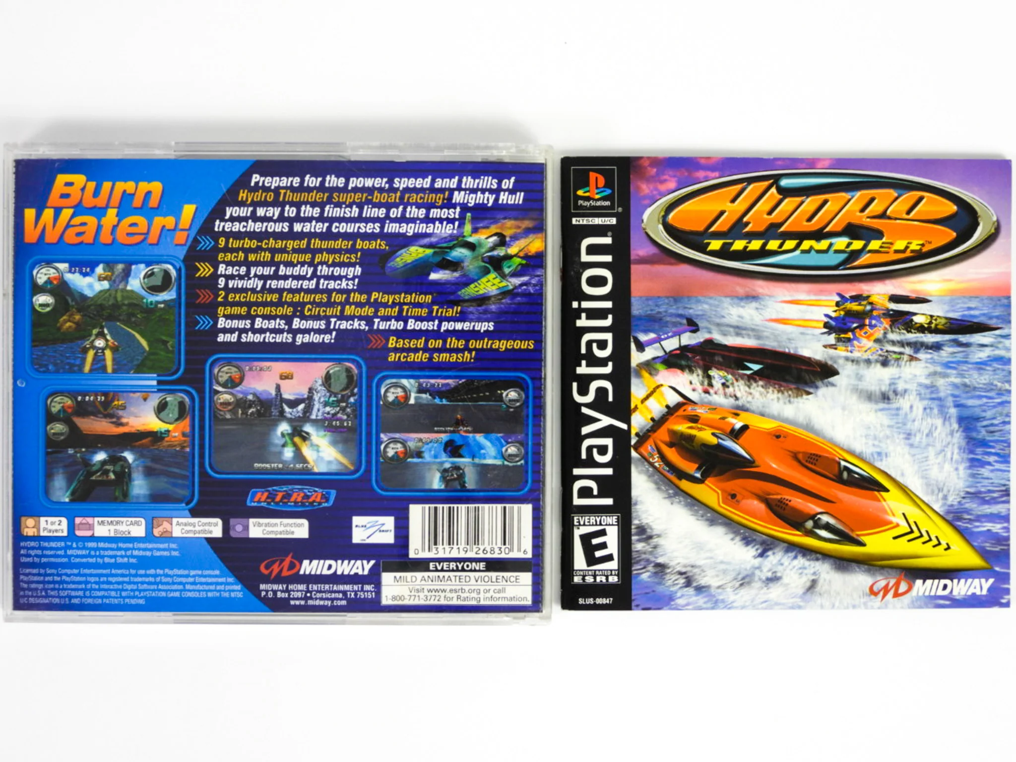 Hydro Thunder (PlayStation / PS1) - Image 2