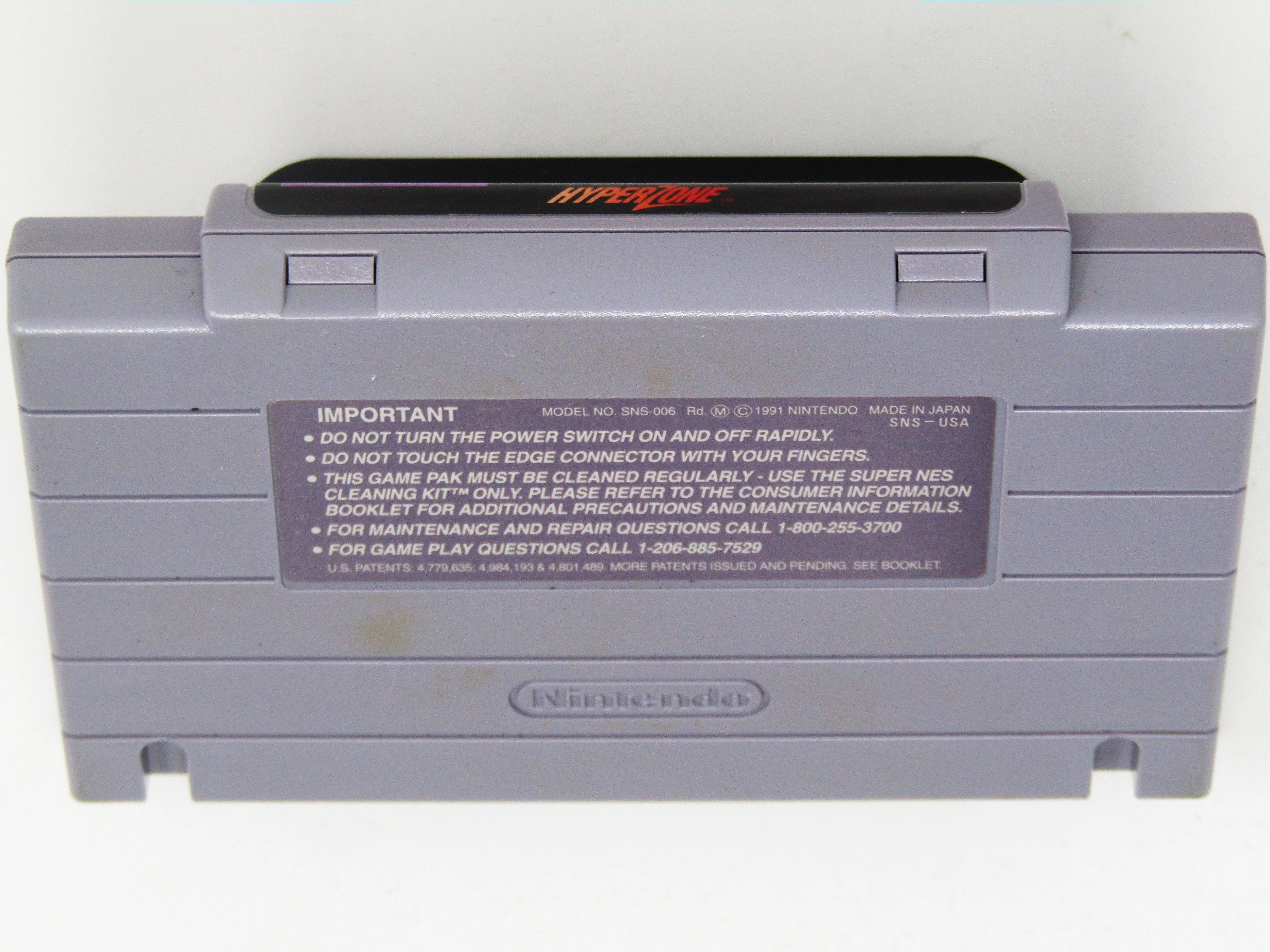 Hyperzone (Super Nintendo / SNES) - Image 4