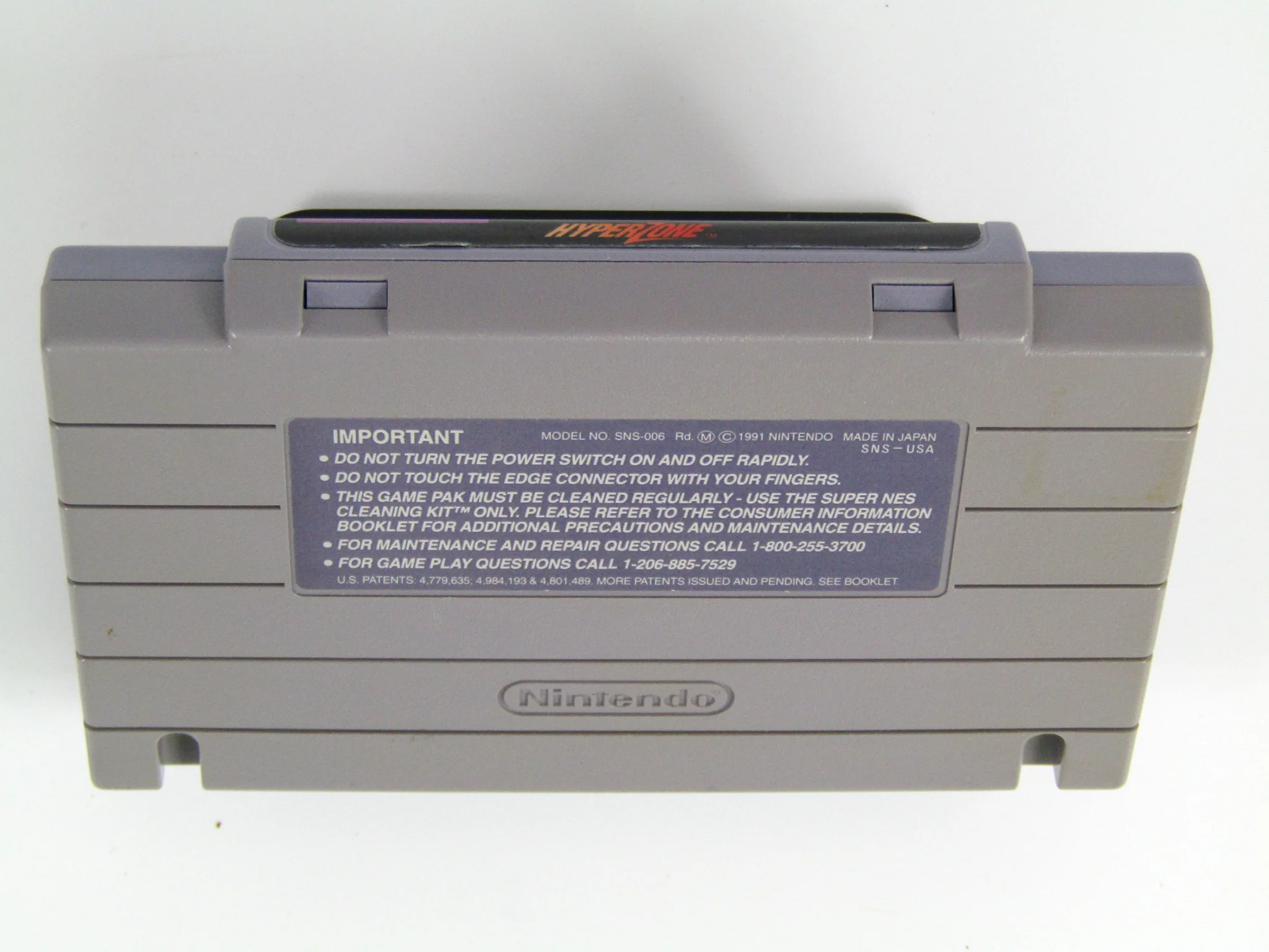 Hyperzone (Super Nintendo / SNES) - Image 6