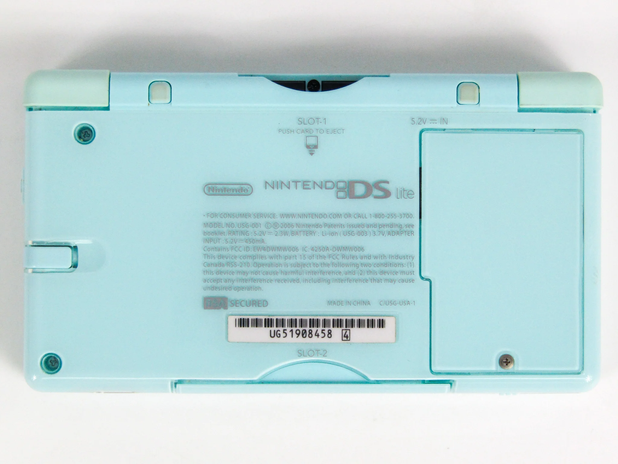 Nintendo DS Lite System Ice Blue - Image 3