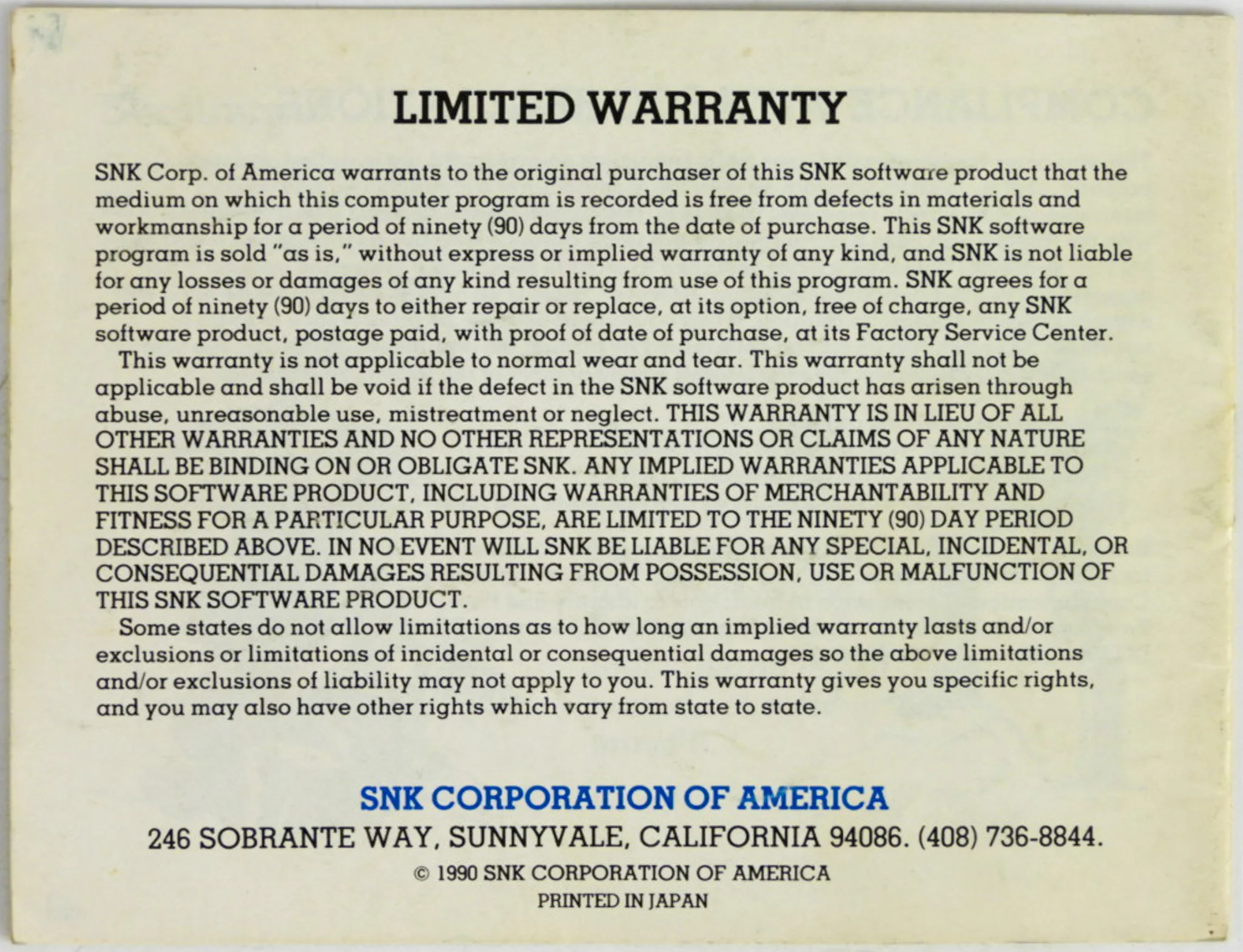 Ikari Warriors III 3 [Manual] (Nintendo / NES) - Image 2