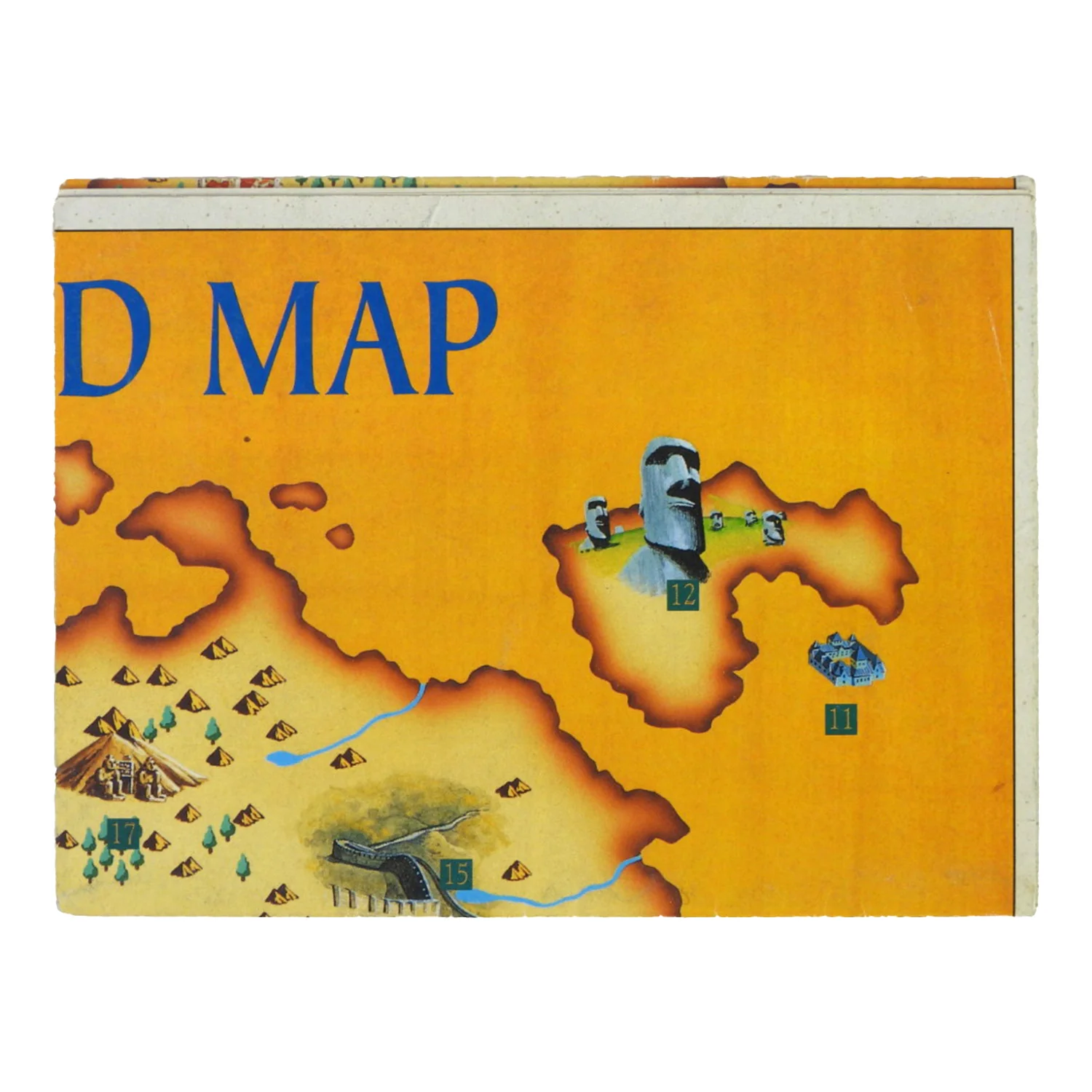 Illusion Of Gaia [Map] (Super Nintendo / SNES) - Image 3