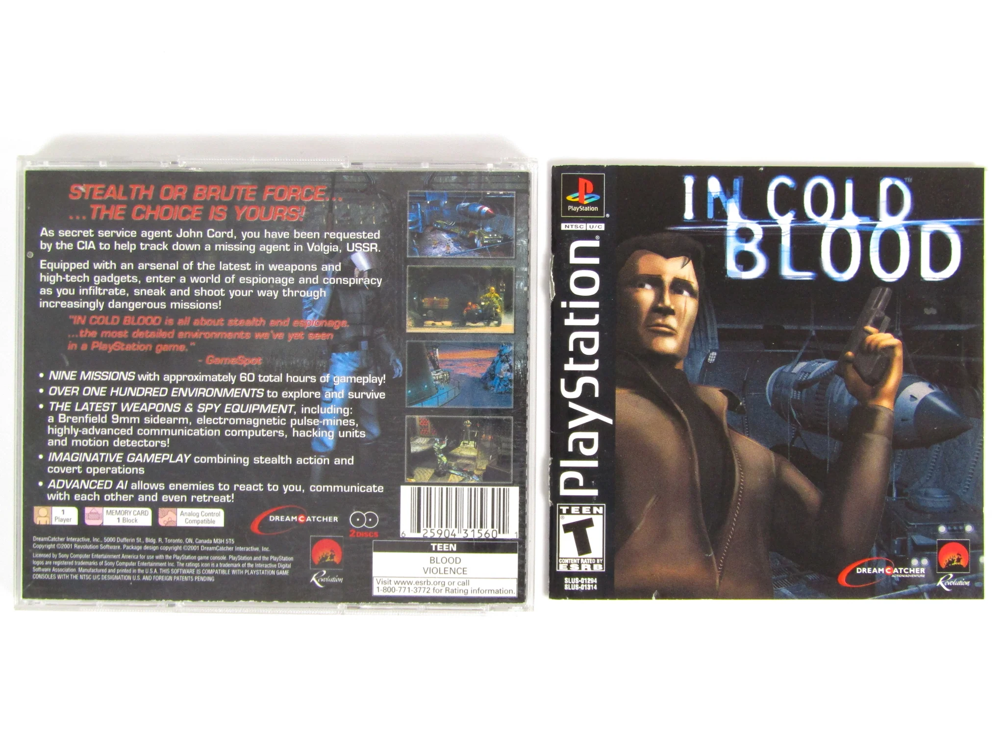 In Cold Blood (PlayStation / PS1) - Image 5