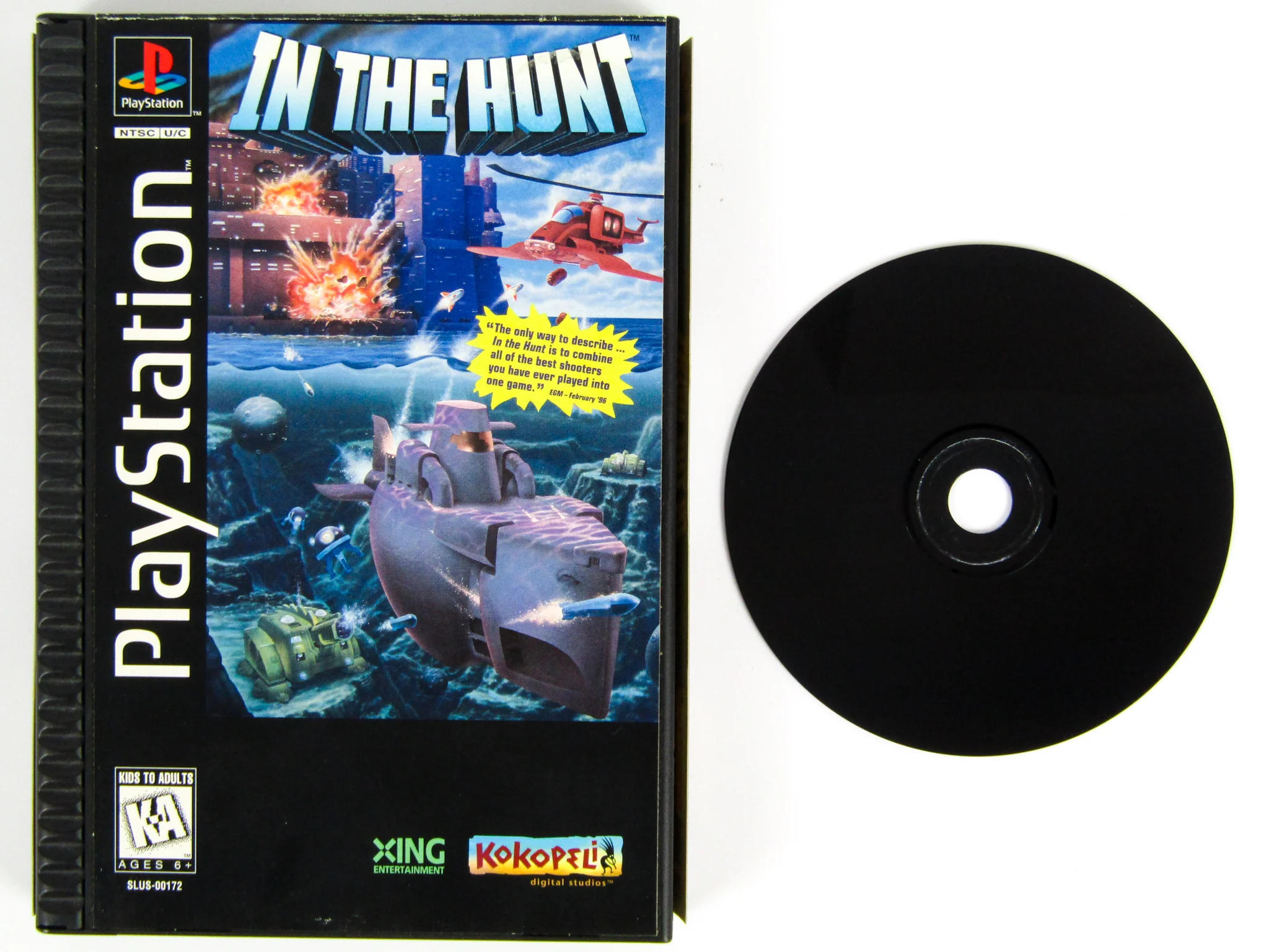In The Hunt [Long Box] (PlayStation / PS1) - Image 4
