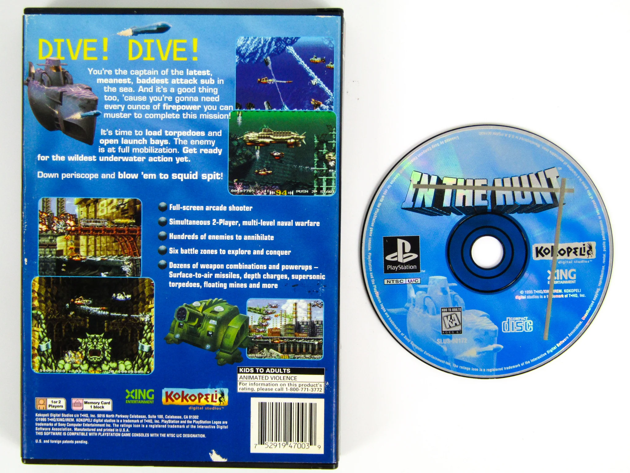 In The Hunt [Long Box] (PlayStation / PS1) - Image 5