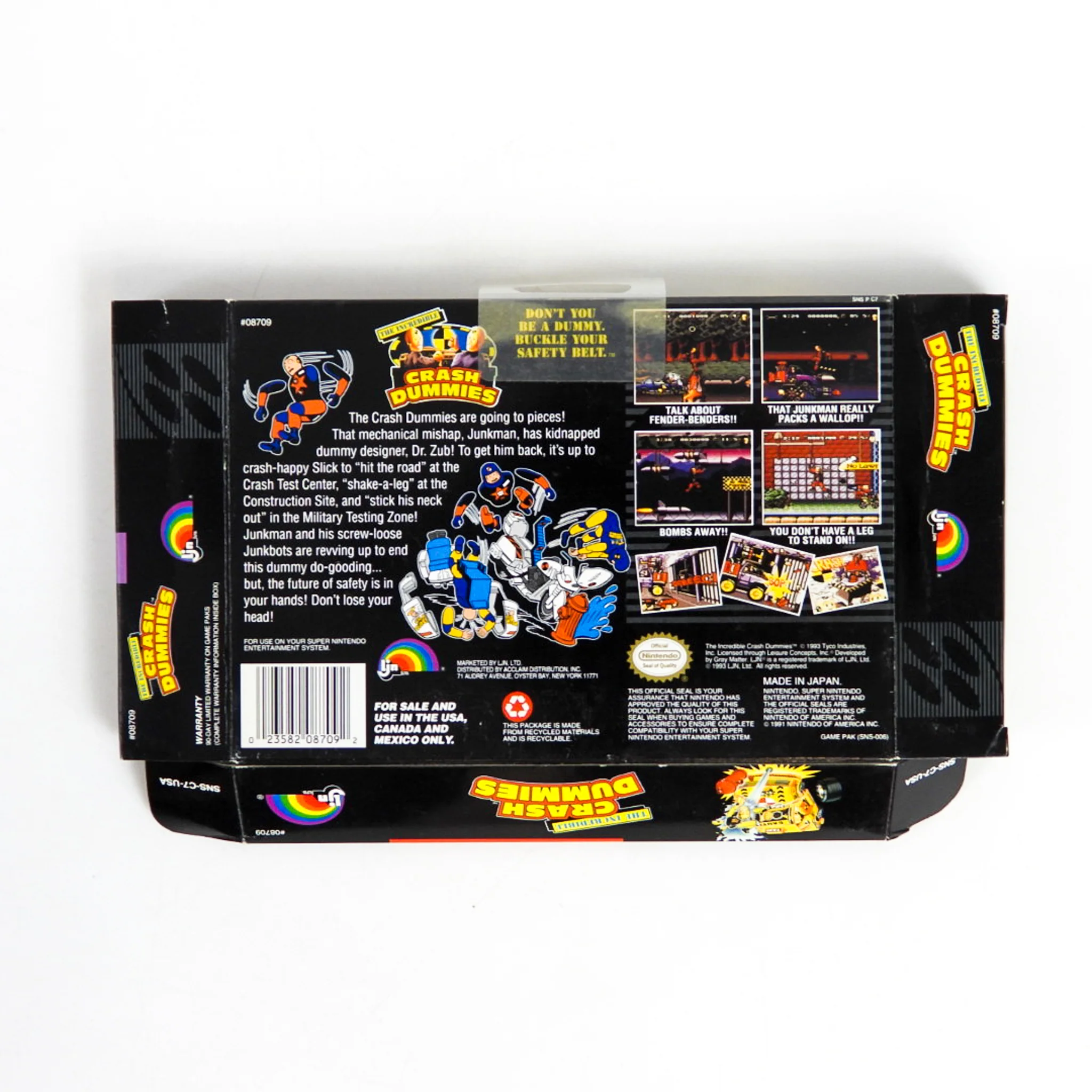 Incredible Crash Dummies [Box] (Super Nintendo / SNES) - Image 2