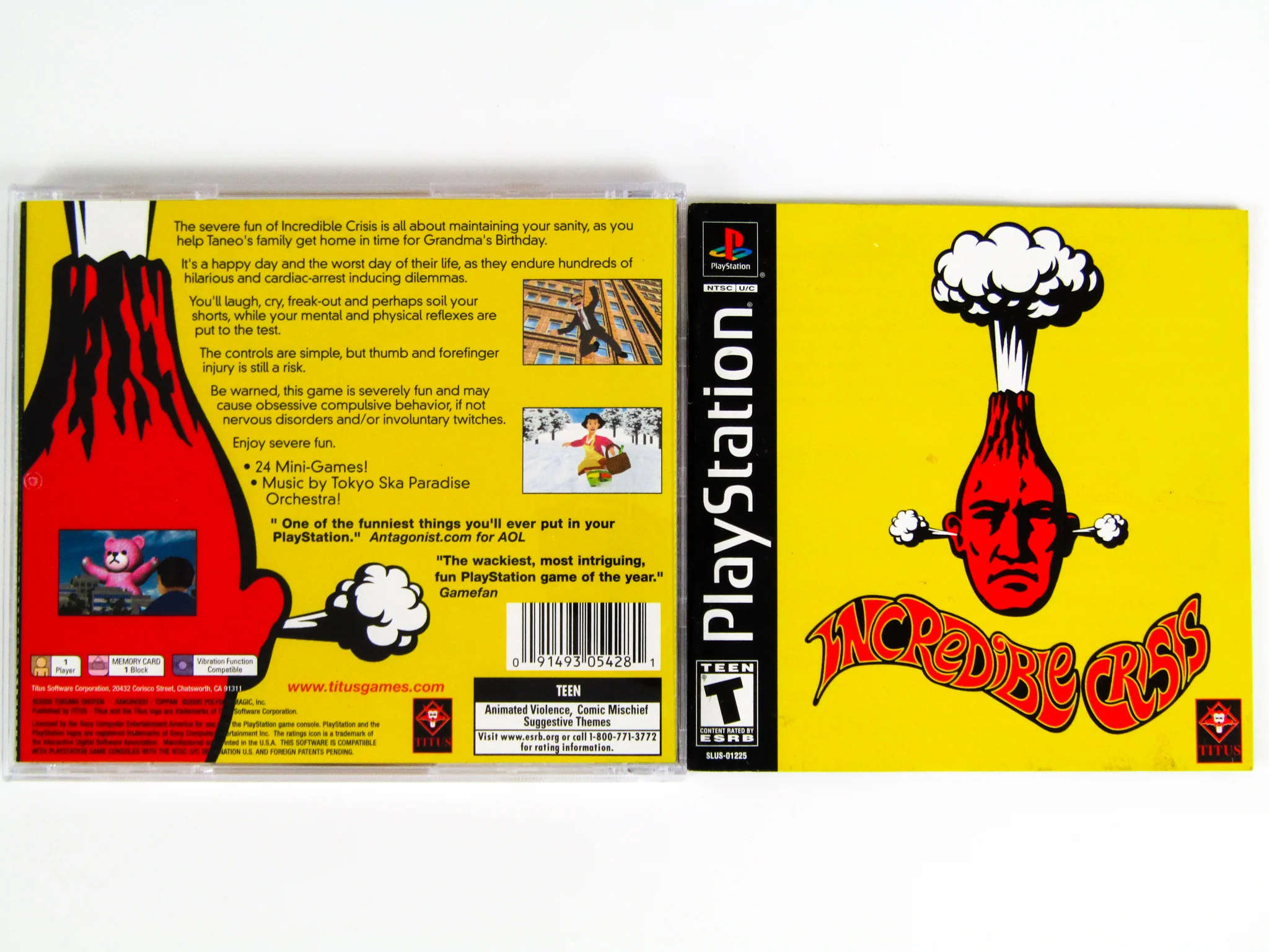 Incredible Crisis (PlayStation / PS1) - Image 2