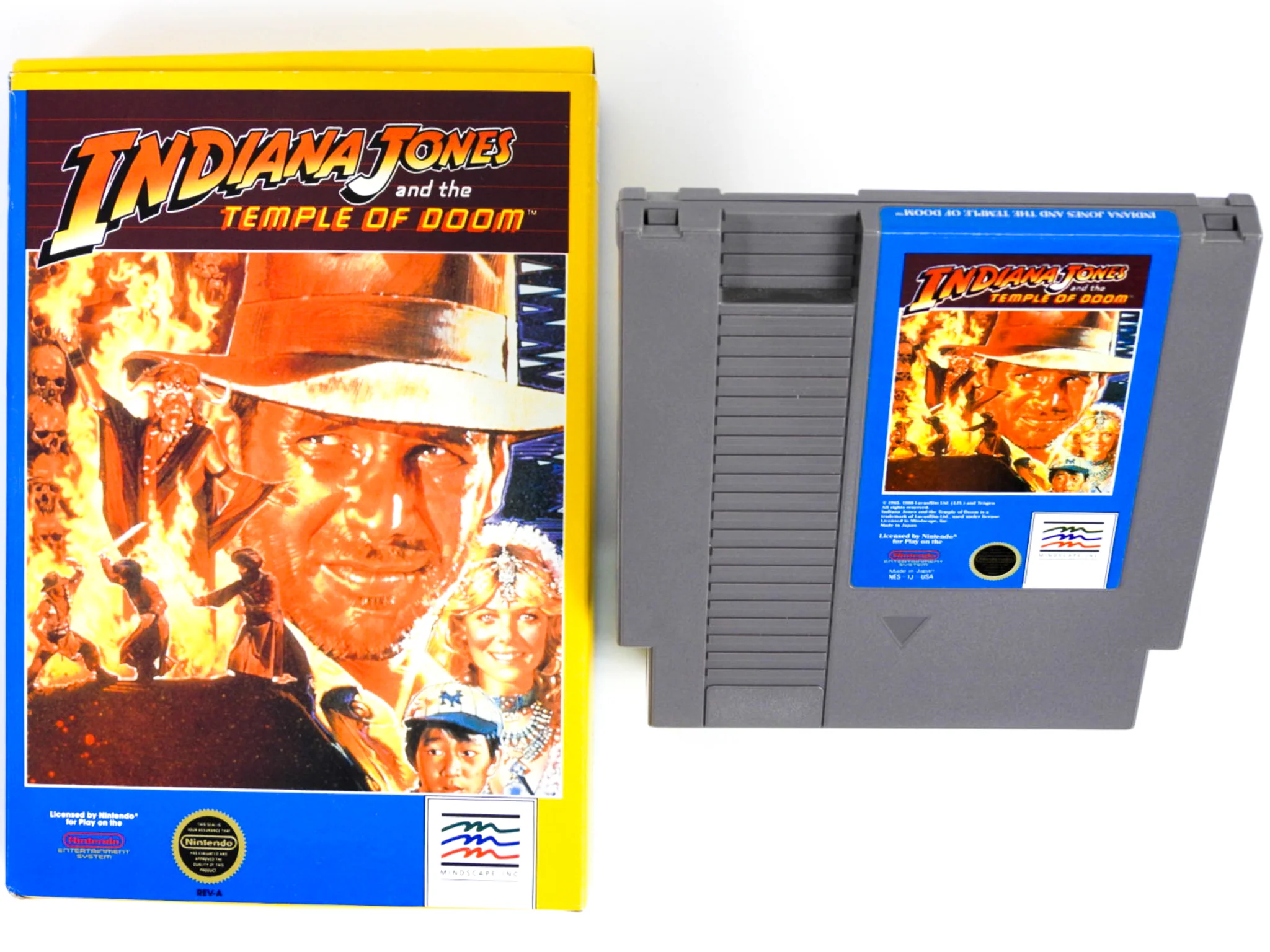Indiana Jones and the Temple of Doom (Nintendo / NES)