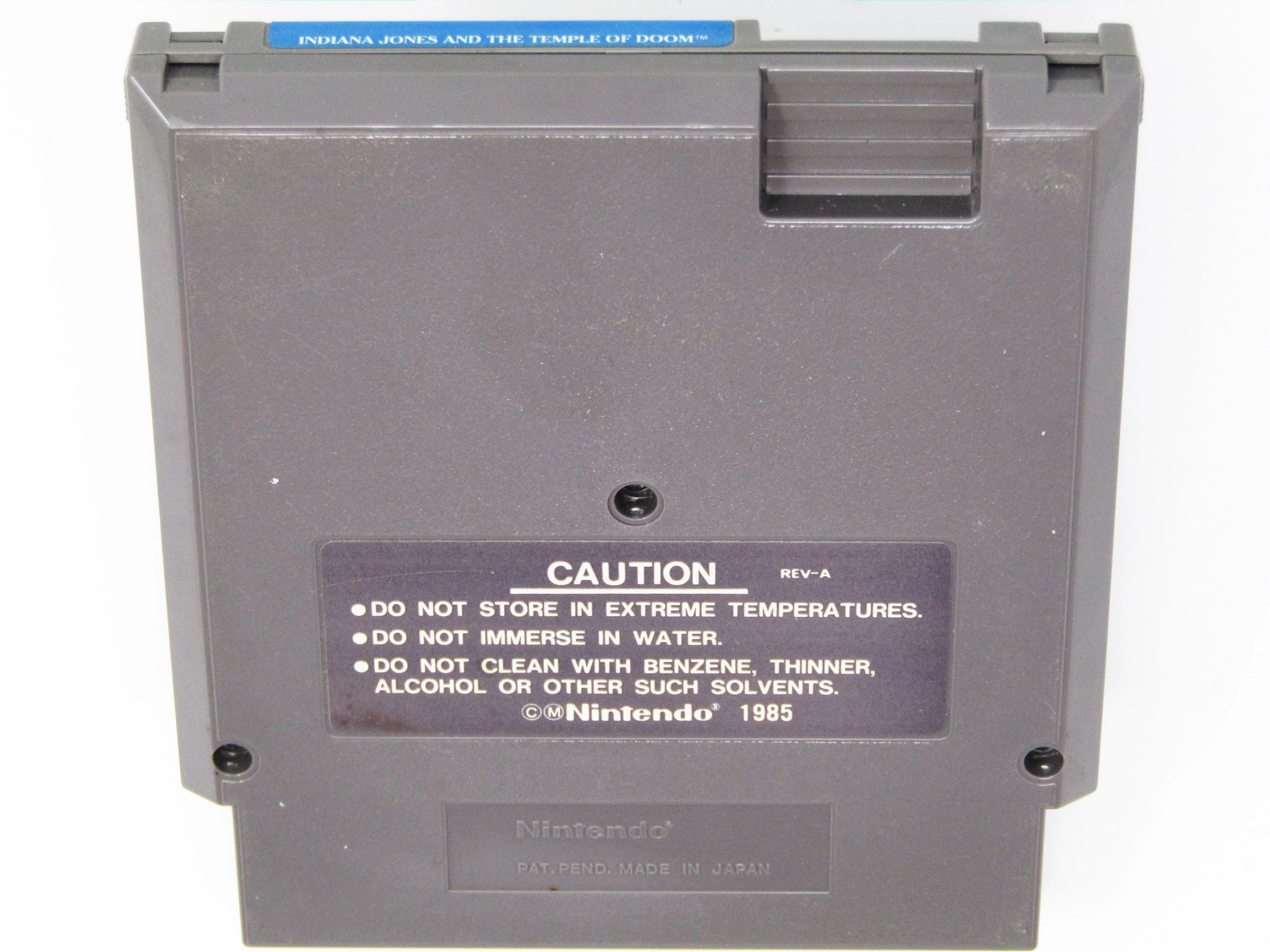 Indiana Jones and the Temple of Doom (Nintendo / NES) - Image 5