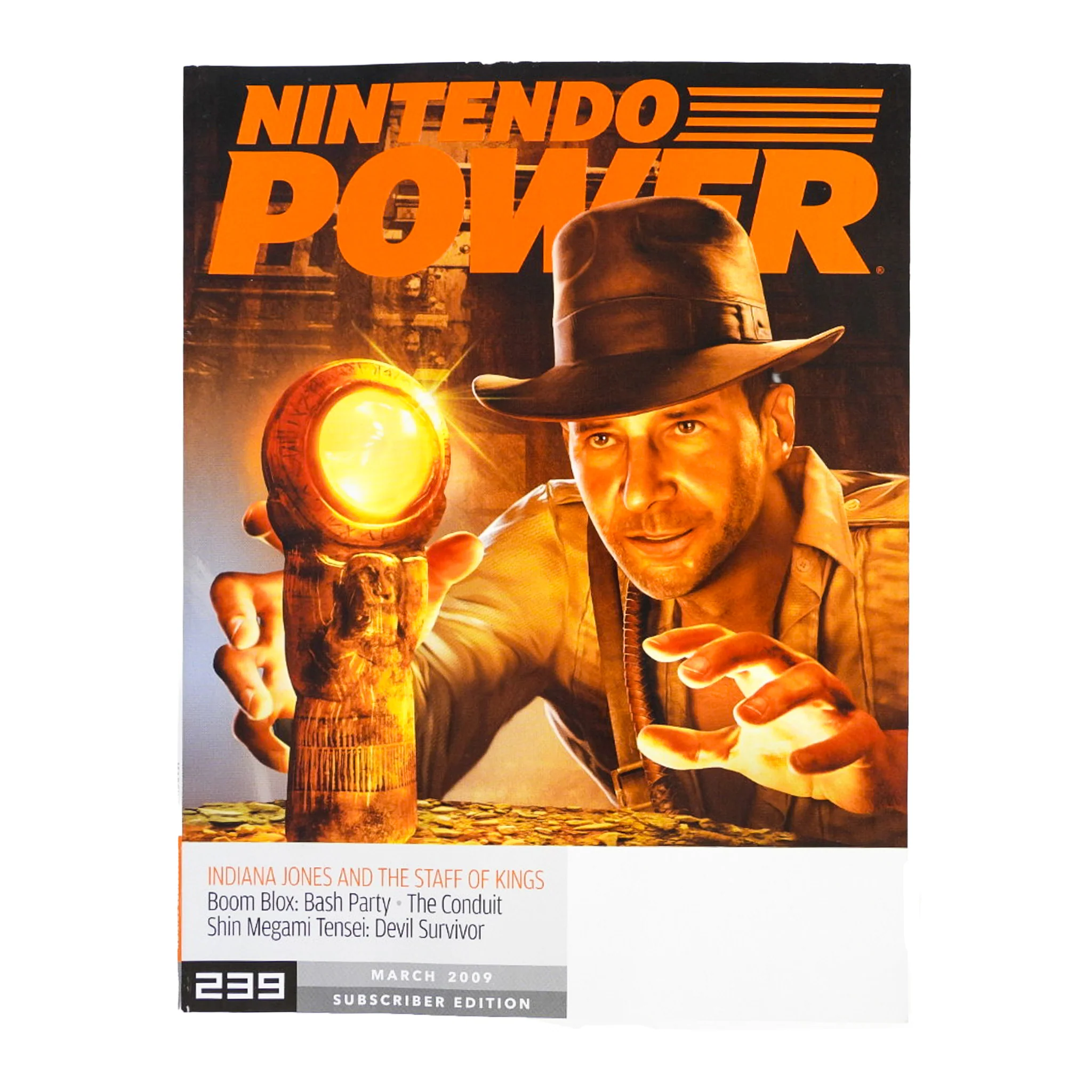 Indiana Jones & The Staff Of Kings [Volume 239] [Subscriber] [Nintendo Power] (Magazines)