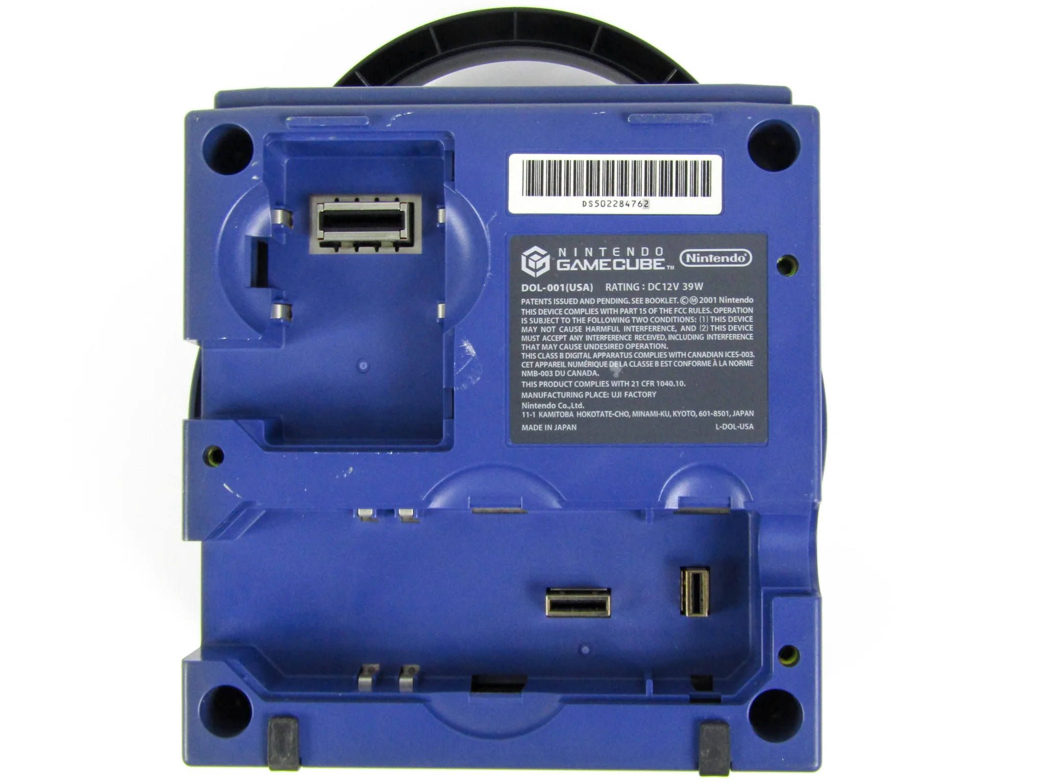 Nintendo GameCube System [DOL-001] Indigo with 1 Unofficial Controller - Image 3