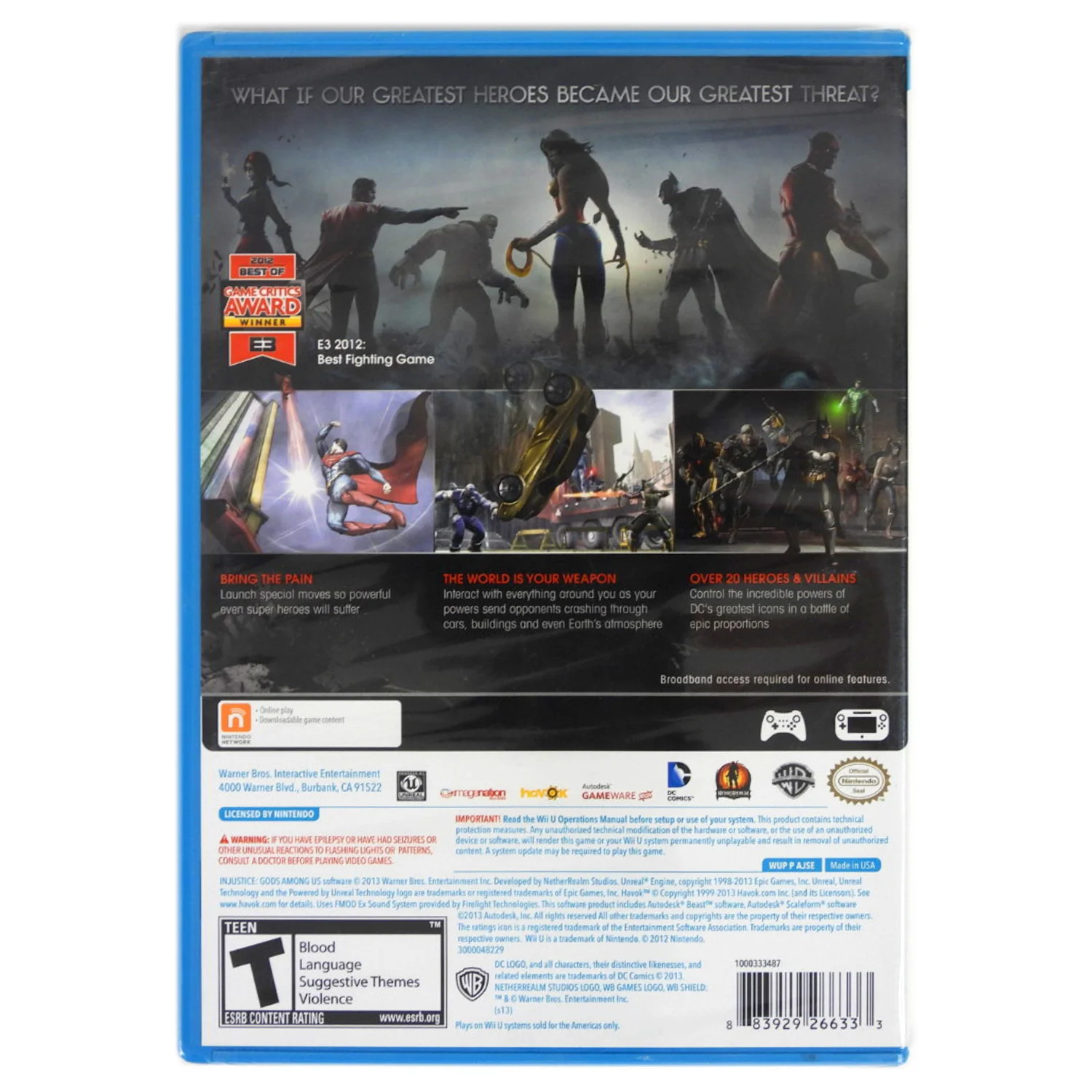Injustice: Gods Among Us (Nintendo Wii U) - Image 2