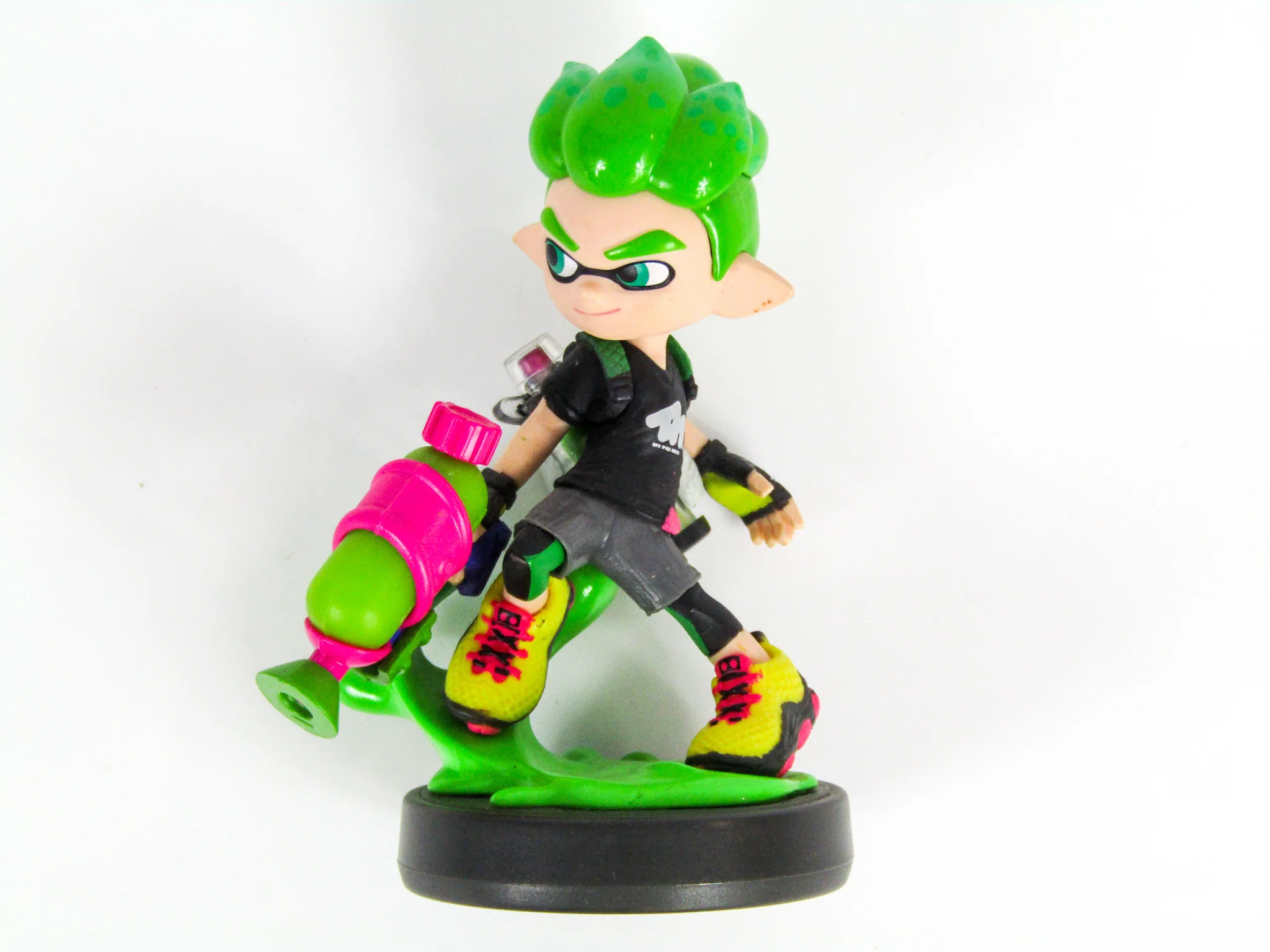 Inkling Boy - Neon Green - Splatoon Series (Amiibo) - Image 2