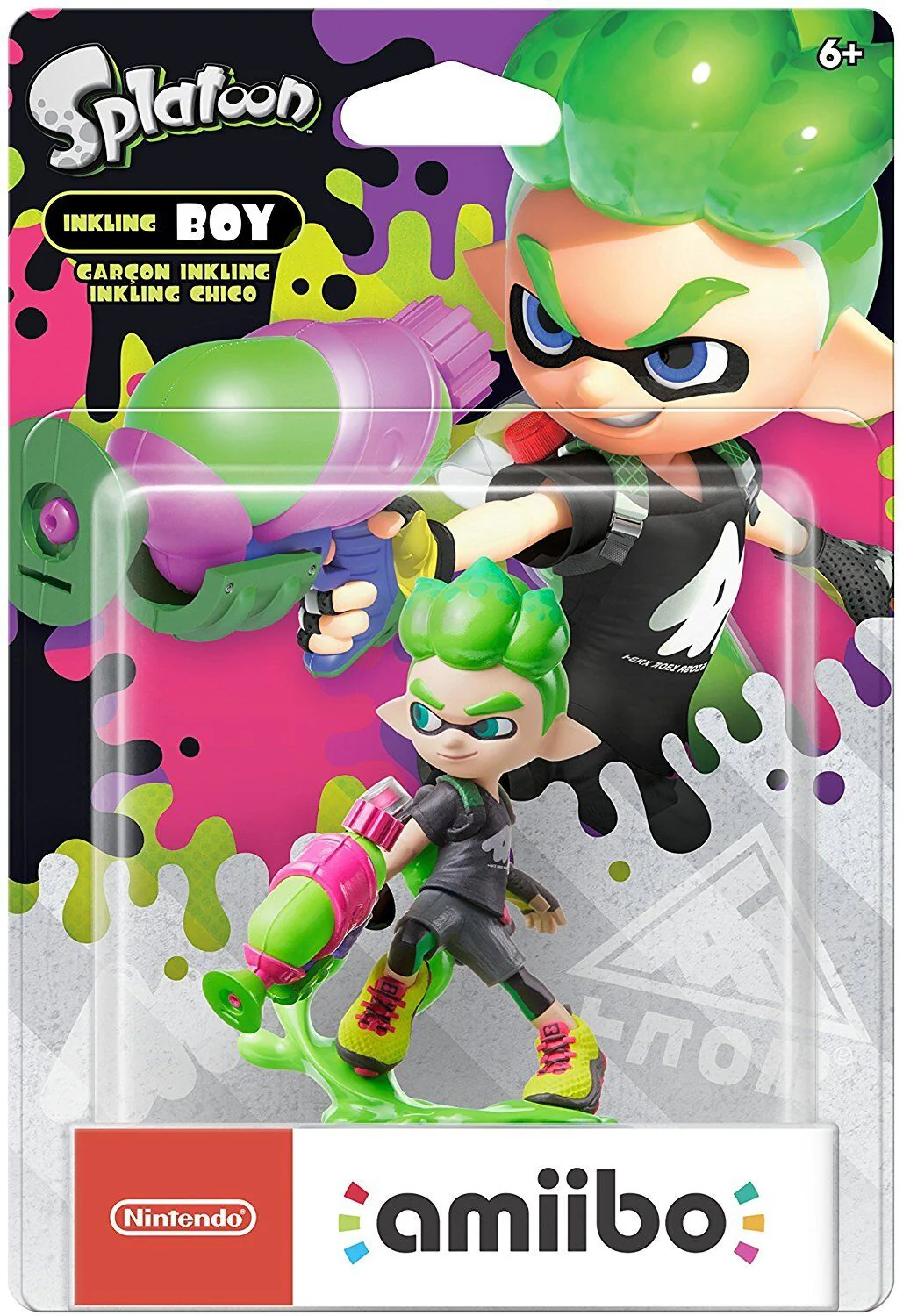 Inkling Boy - Neon Green - Splatoon Series (Amiibo)