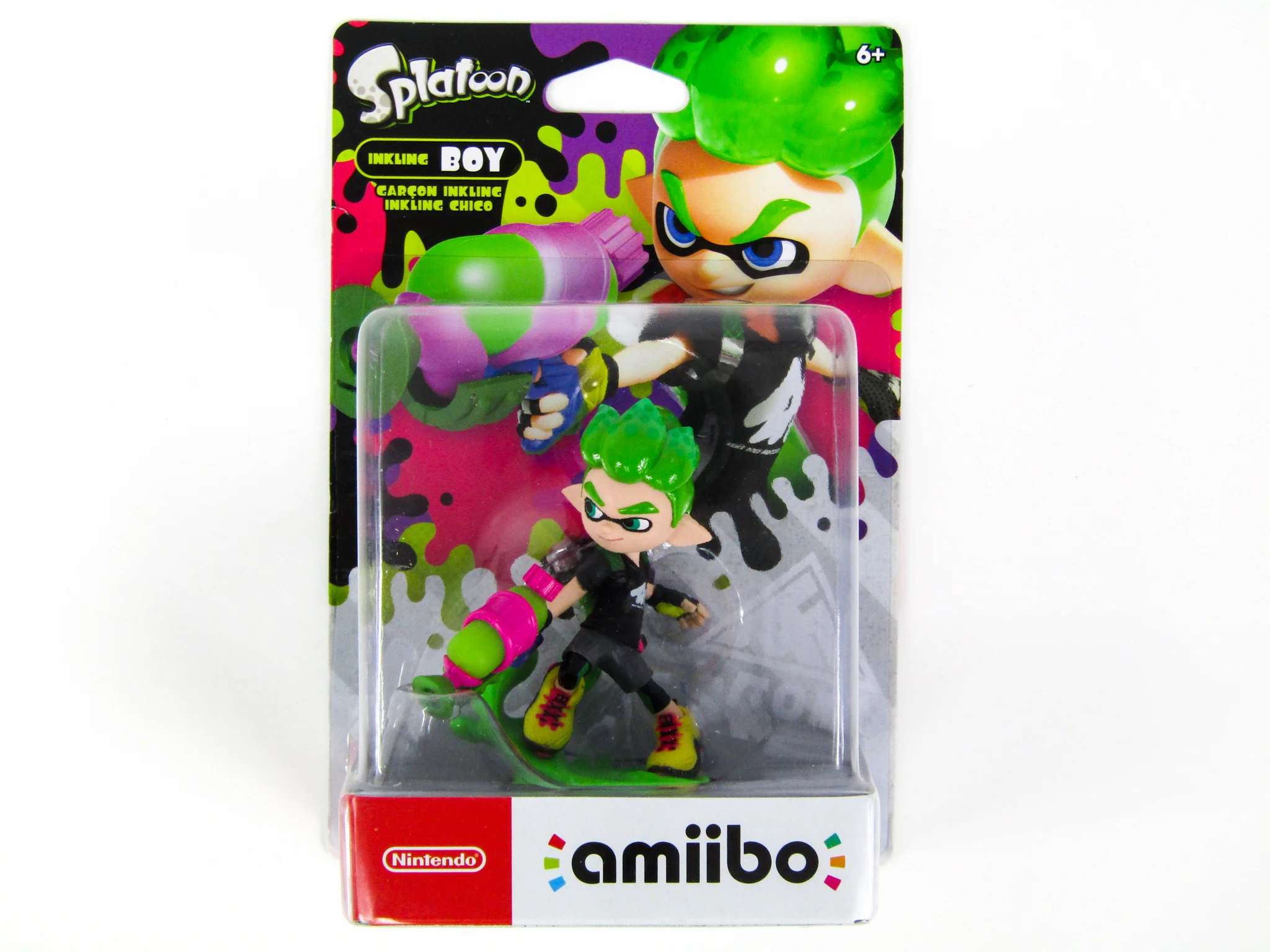 Inkling Boy - Neon Green - Splatoon Series (Amiibo) - Image 2