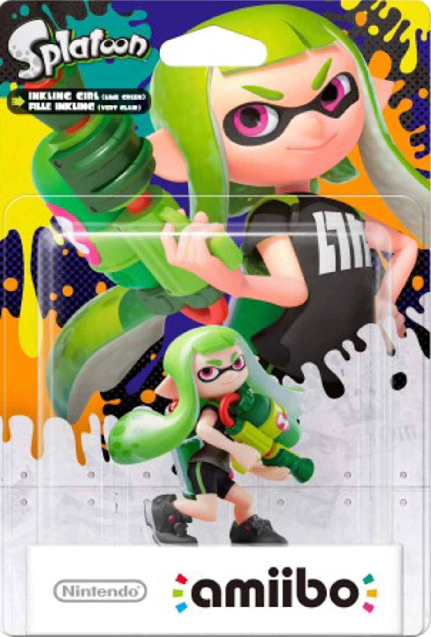 Inkling Girl - Green - Splatoon Series (Amiibo)