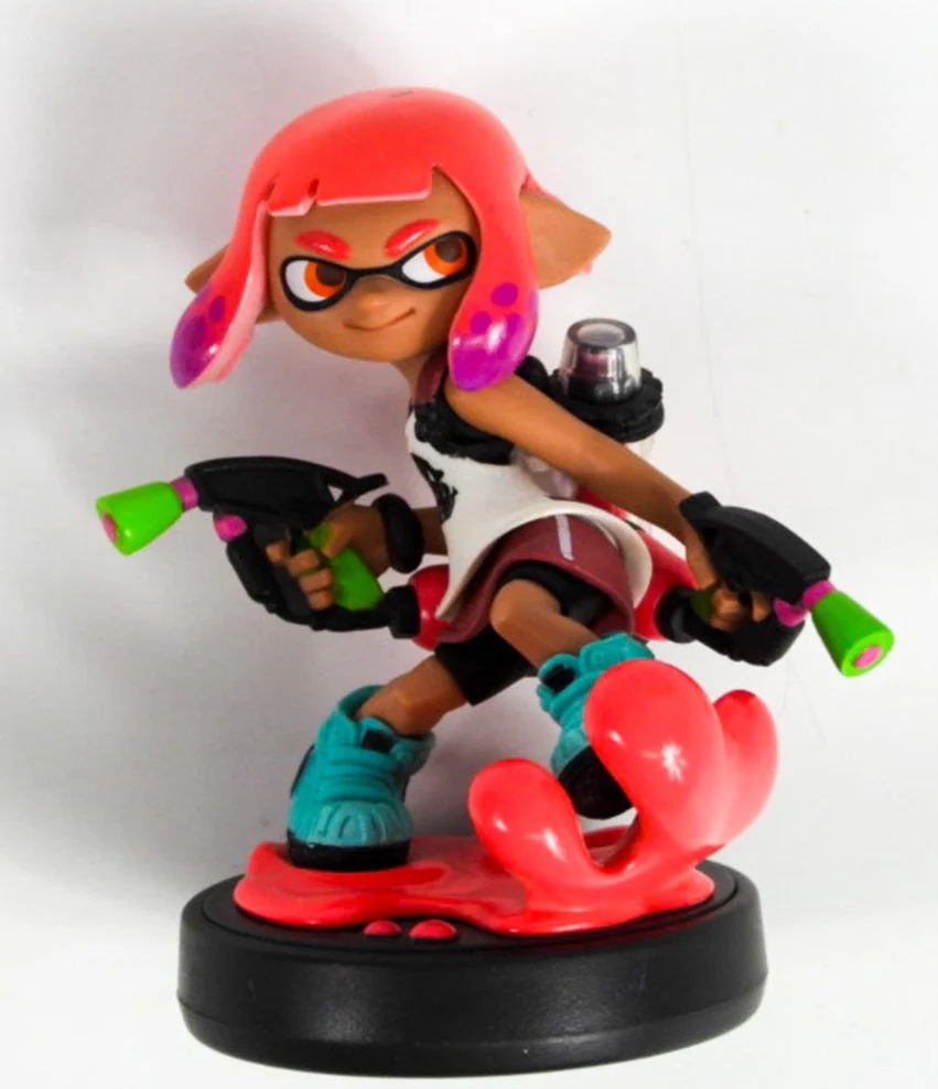 Inkling Girl - Neon Pink - Splatoon Series (Amiibo) - Image 2