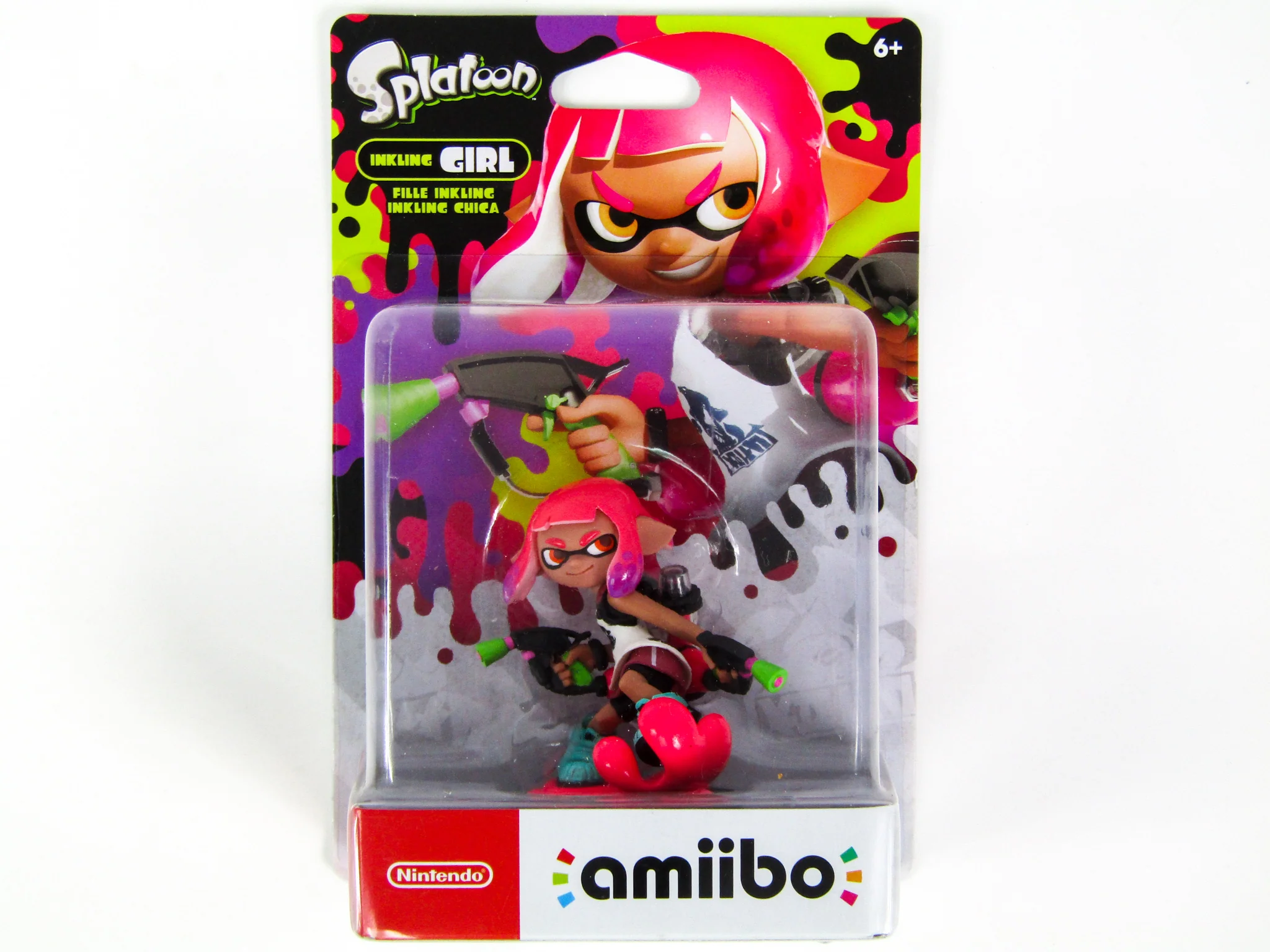 Inkling Girl - Neon Pink - Splatoon Series (Amiibo) - Image 2