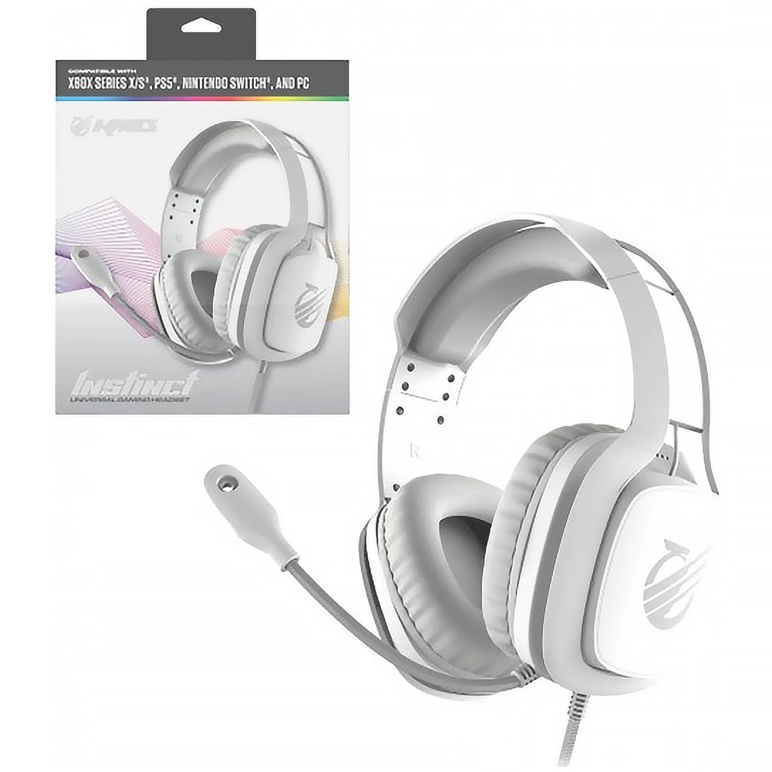 Instinct Deluxe Wired Universal Headset [KMD] (Xbox Series / PS5 / Switch) - Image 2
