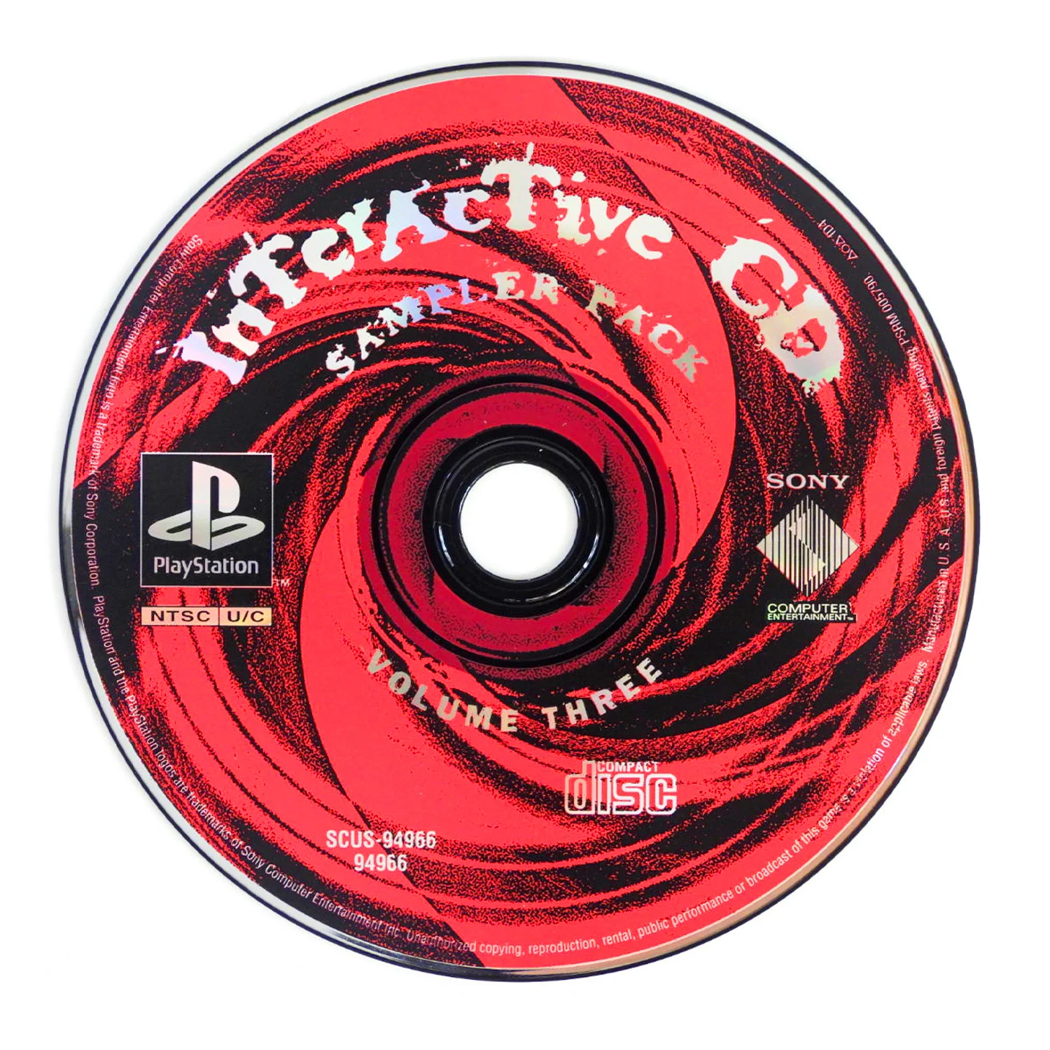 Interactive CD Sampler Disk Volume 3.5 (PlayStation / PS1) - Image 3