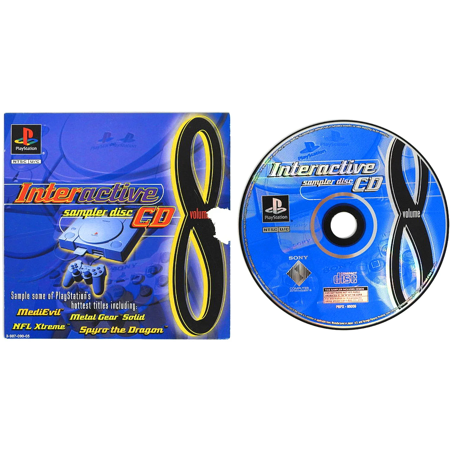 Interactive CD Sampler Disk Volume 8 (PlayStation / PS1) - Image 4