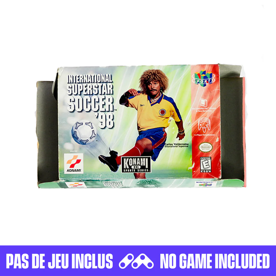 International Superstar Soccer 98 [Box] (Nintendo 64 / N64)