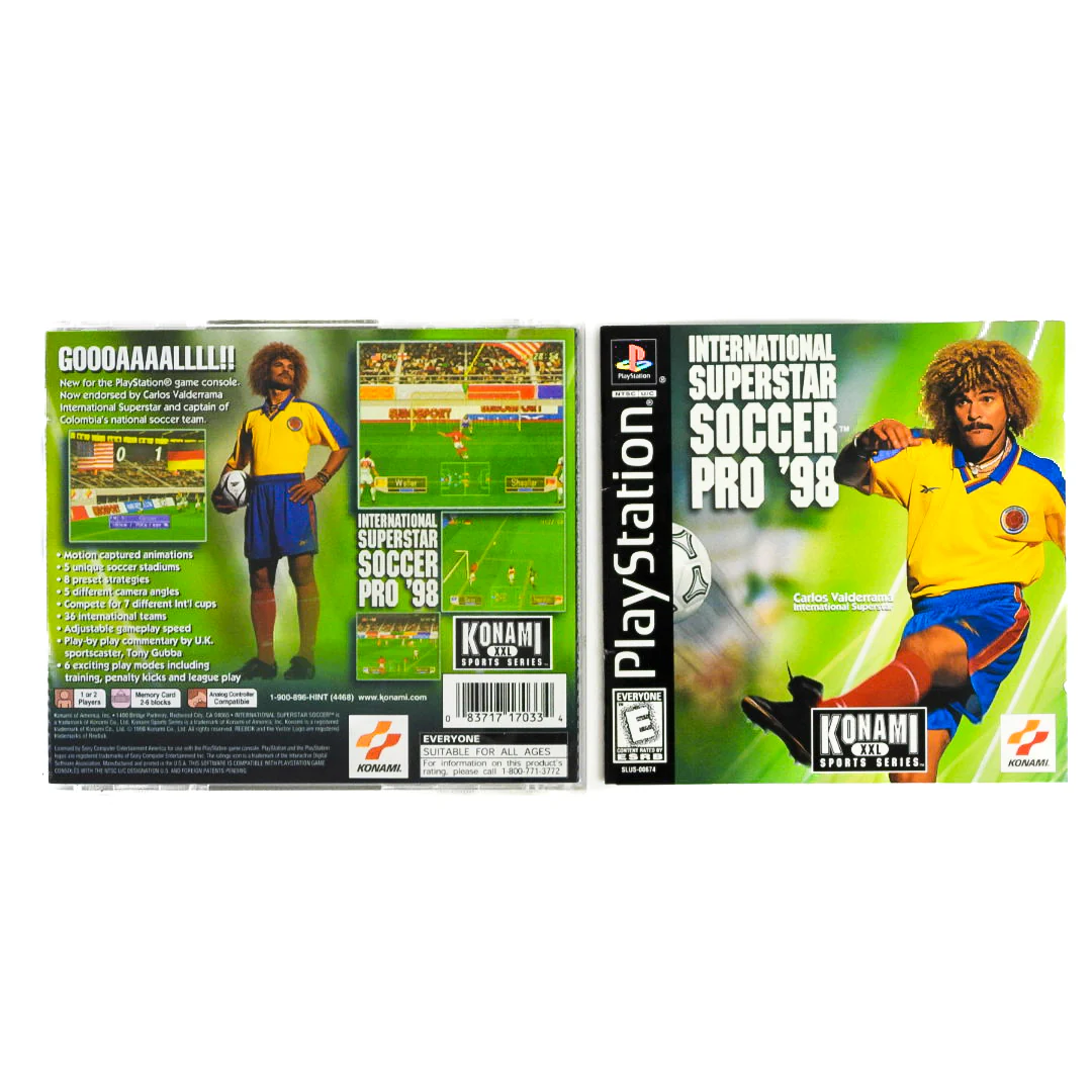 International Superstar Soccer Pro '98 (PlayStation / PS1) - Image 2