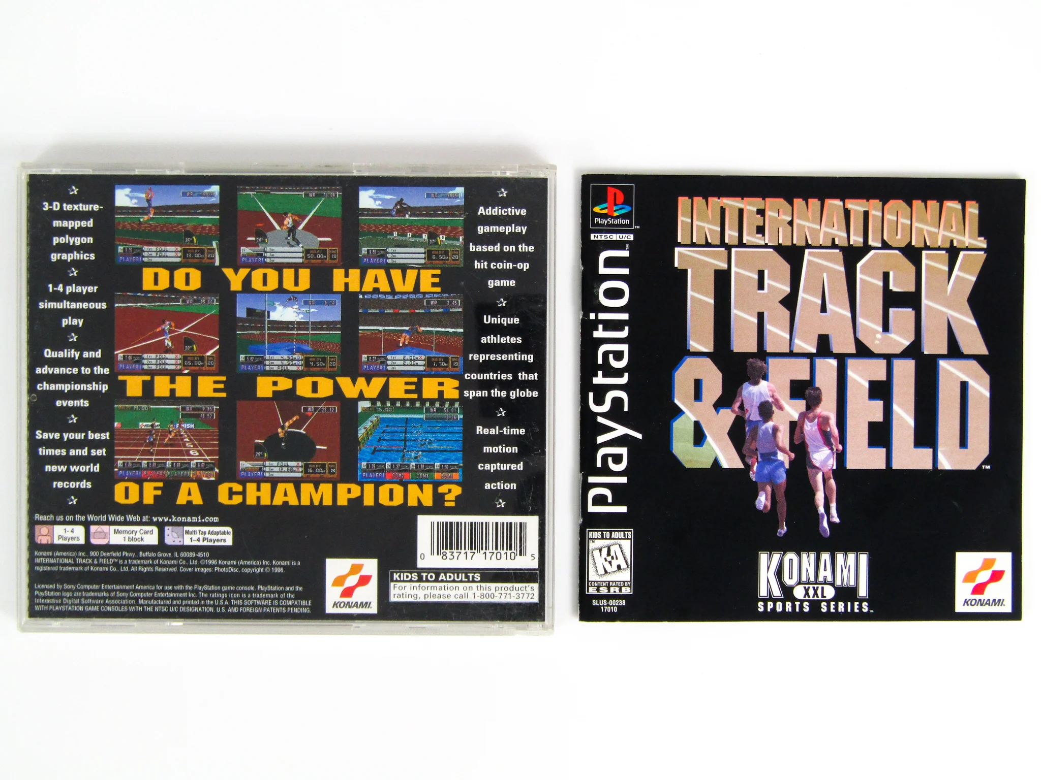 International Track & Field (PlayStation / PS1) - Image 2