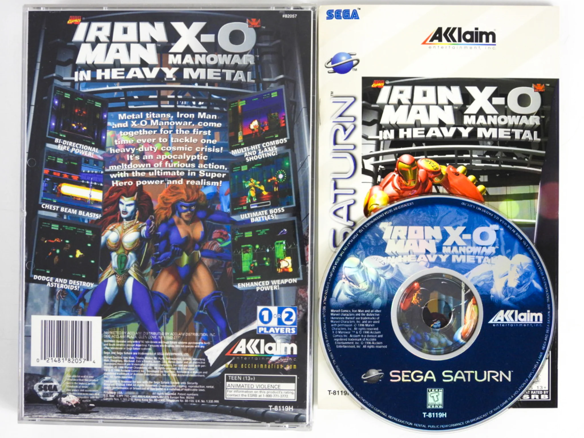 Iron Man X-O Manowar in Heavy Metal (Sega Saturn) - Image 4