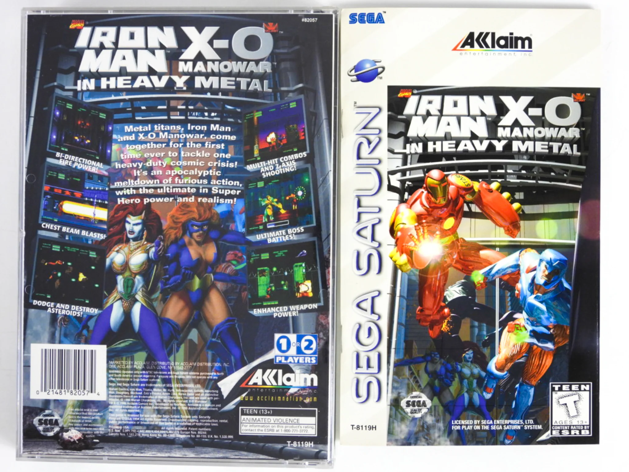 Iron Man X-O Manowar in Heavy Metal (Sega Saturn) - Image 5