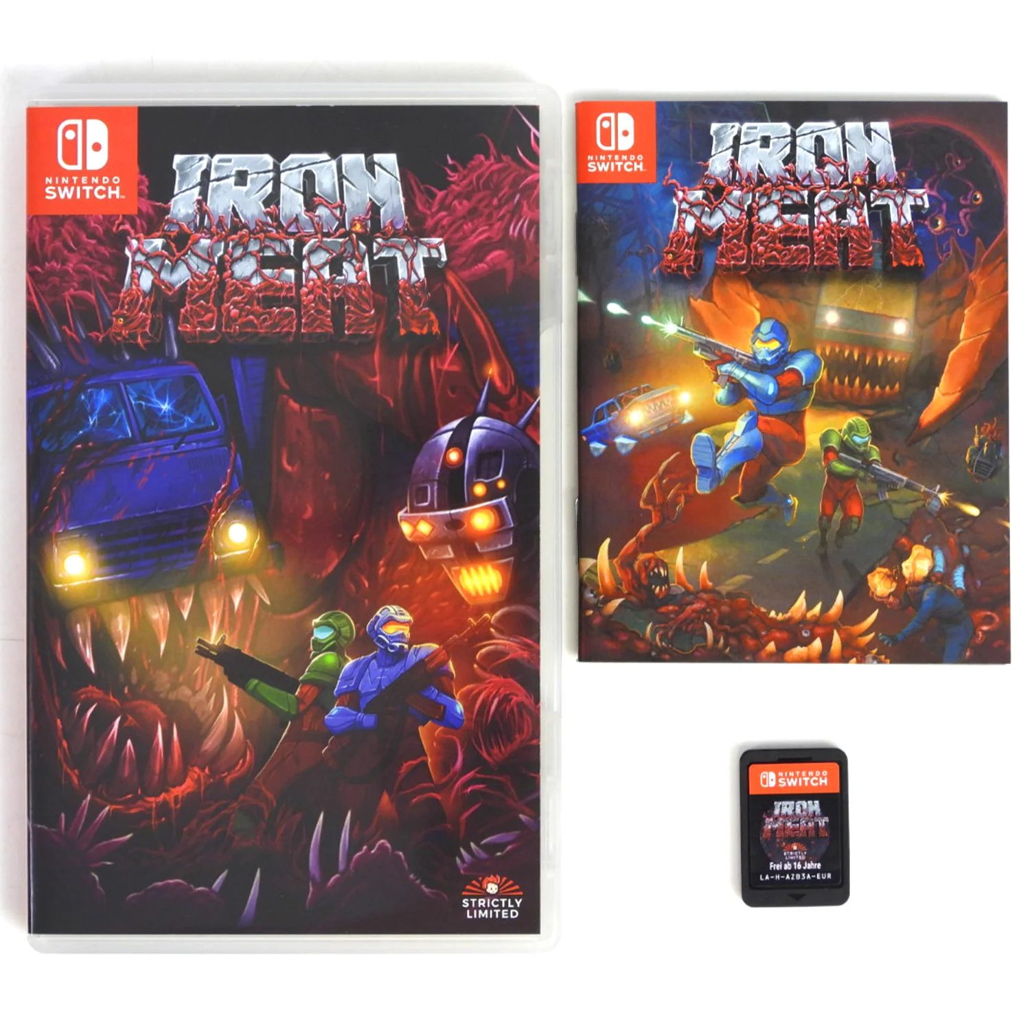 Iron Meat [Limited Metal Edition] [Strictly Limited Games] [PAL] (Nintendo Switch) - Image 3