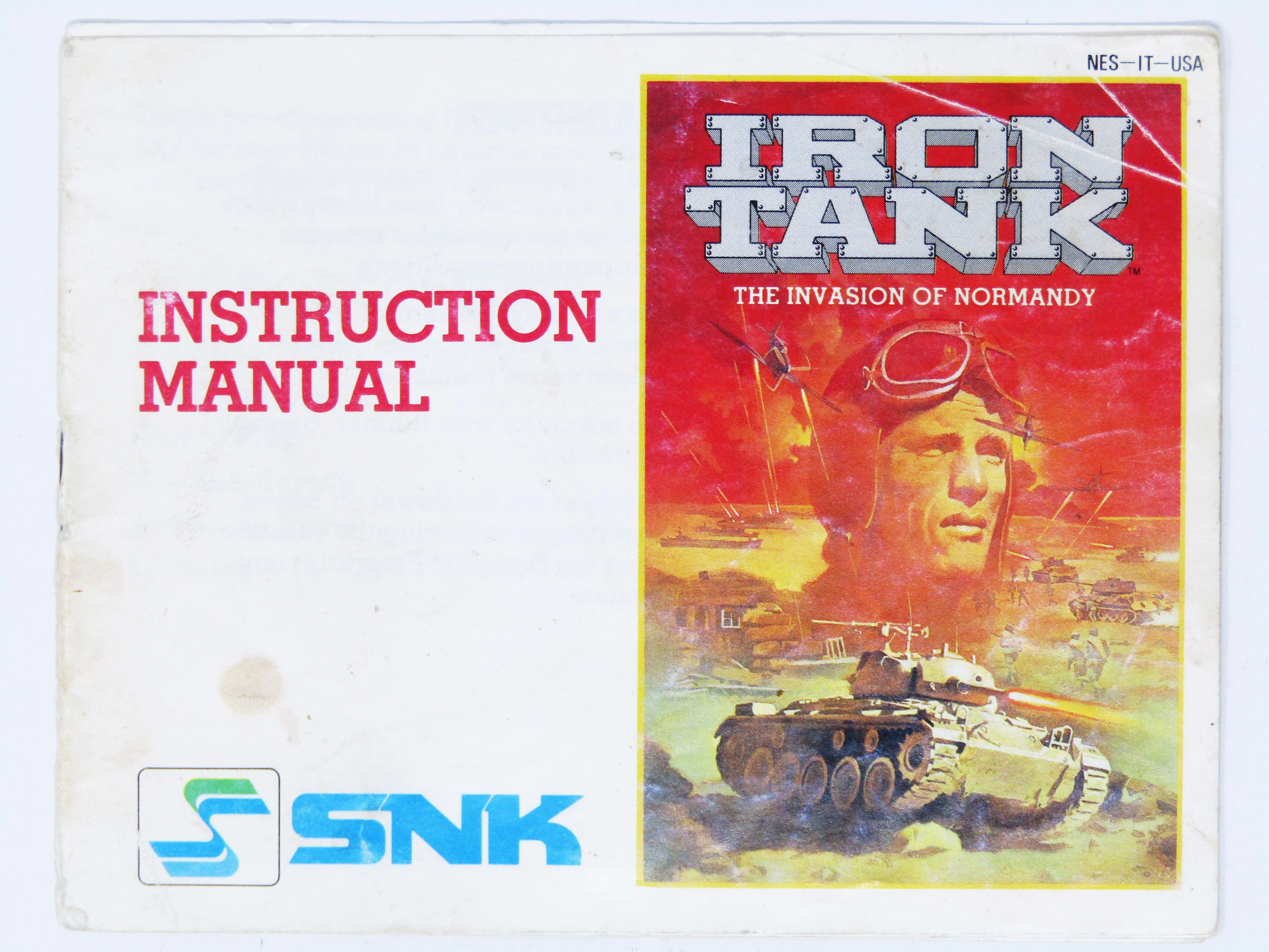 Iron Tank [Manual] (Nintendo / NES) - Image 3