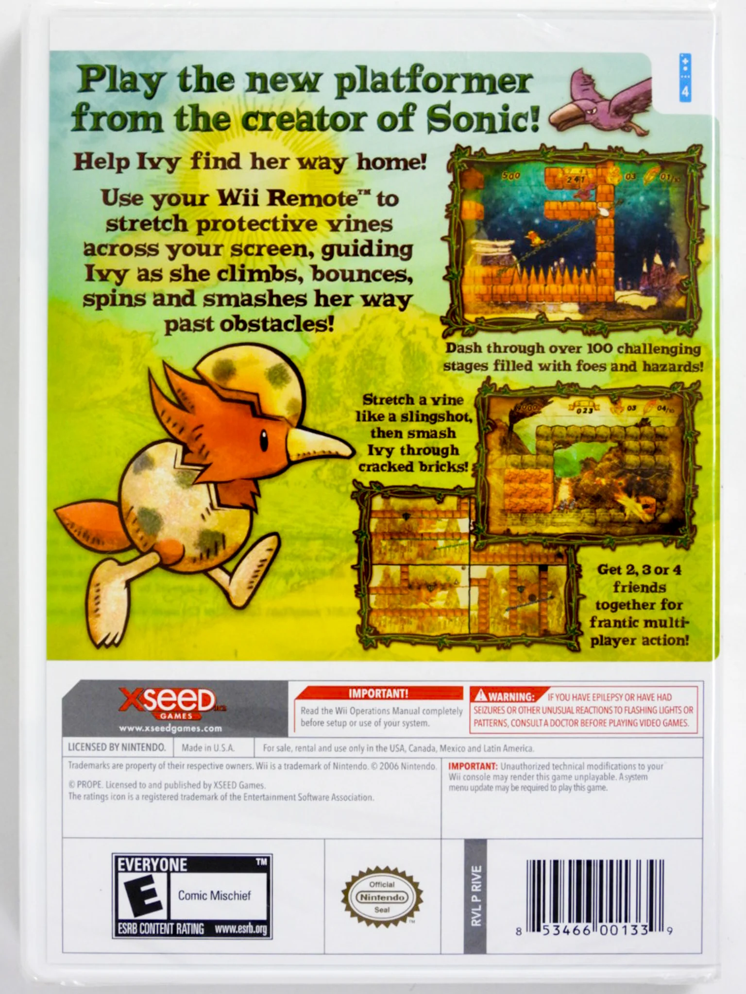 Ivy the Kiwi (Nintendo Wii) - Image 2