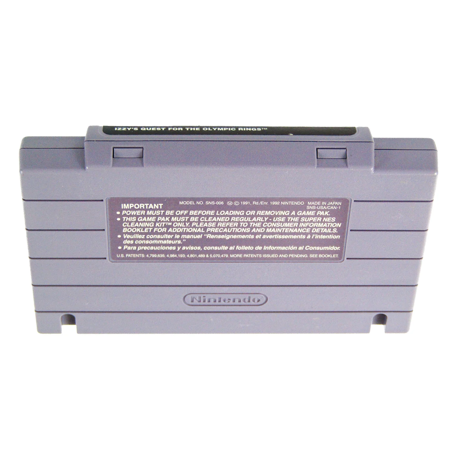 Izzy's Quest For The Olympic Rings (Super Nintendo / SNES) - Image 2