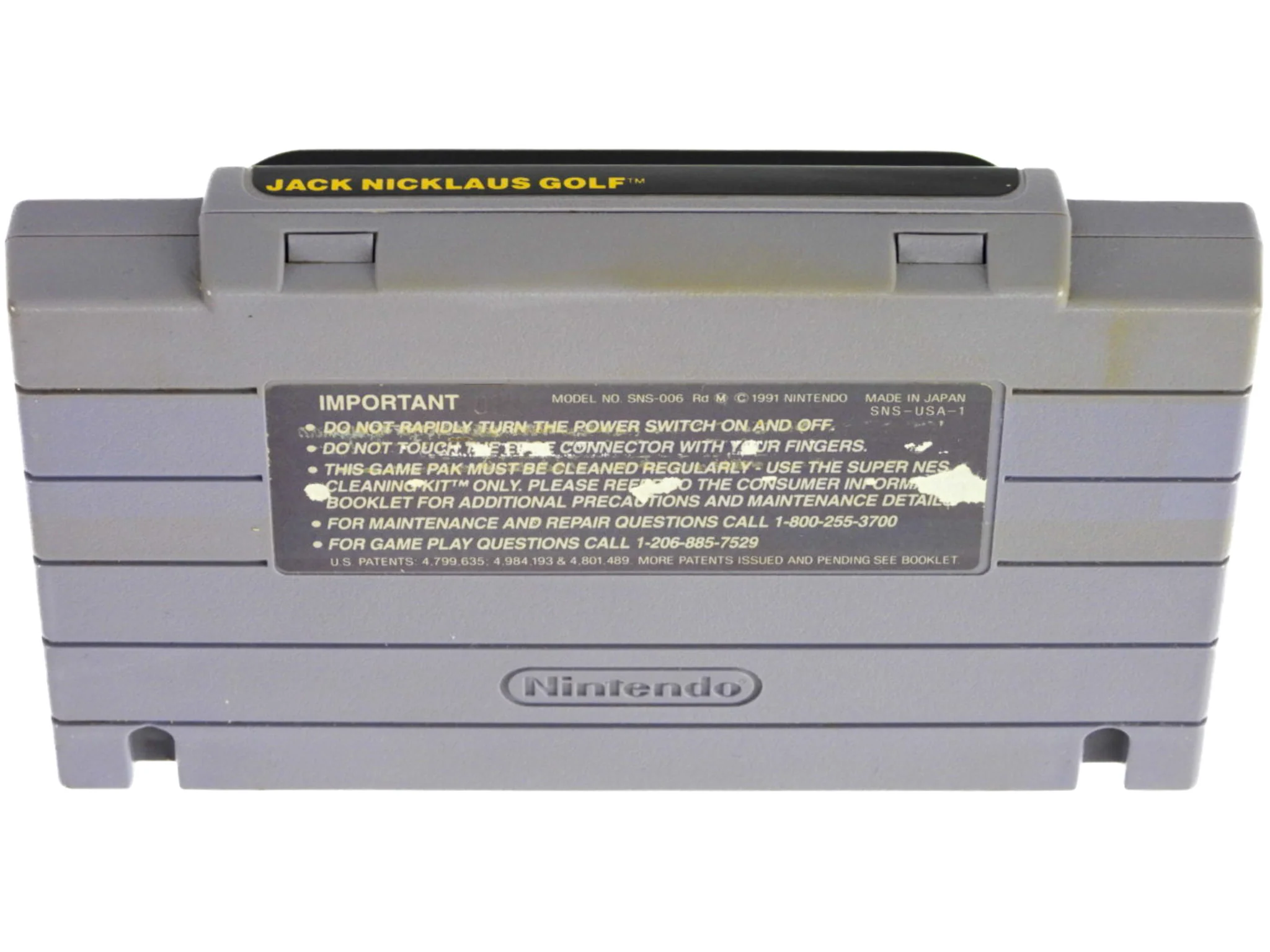 Jack Nicklaus Golf (Super Nintendo / SNES) - Image 4