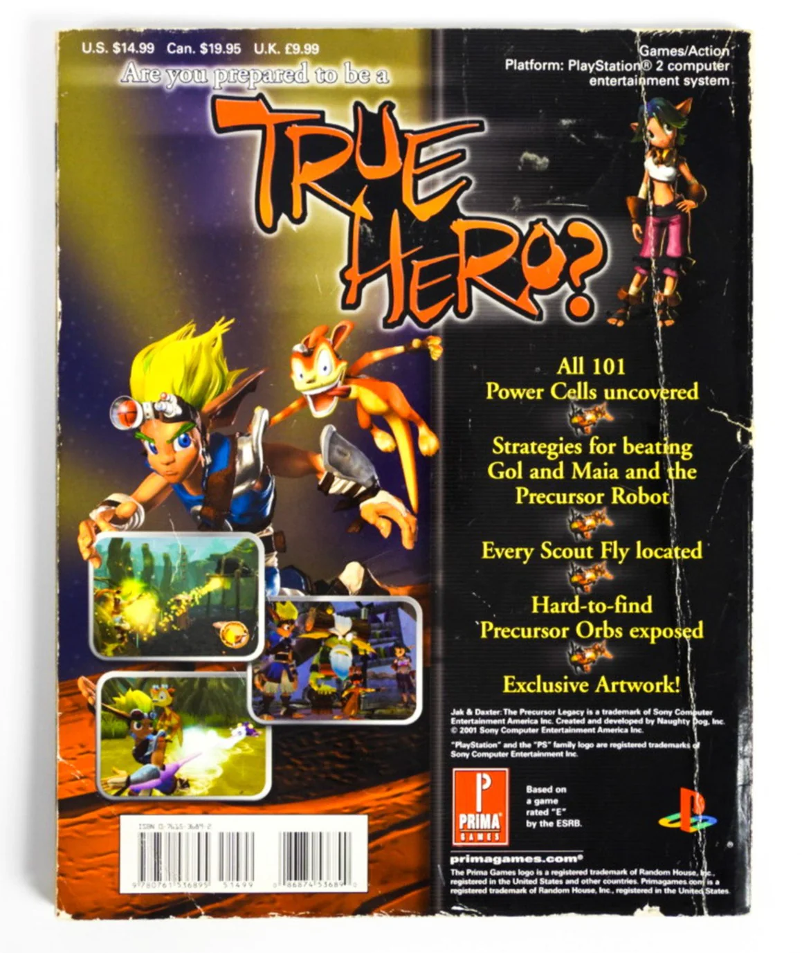 Jak and Daxter: The Precursor Legacy Official Strategy Guide [Prima Games] (Game Guide) - Image 2