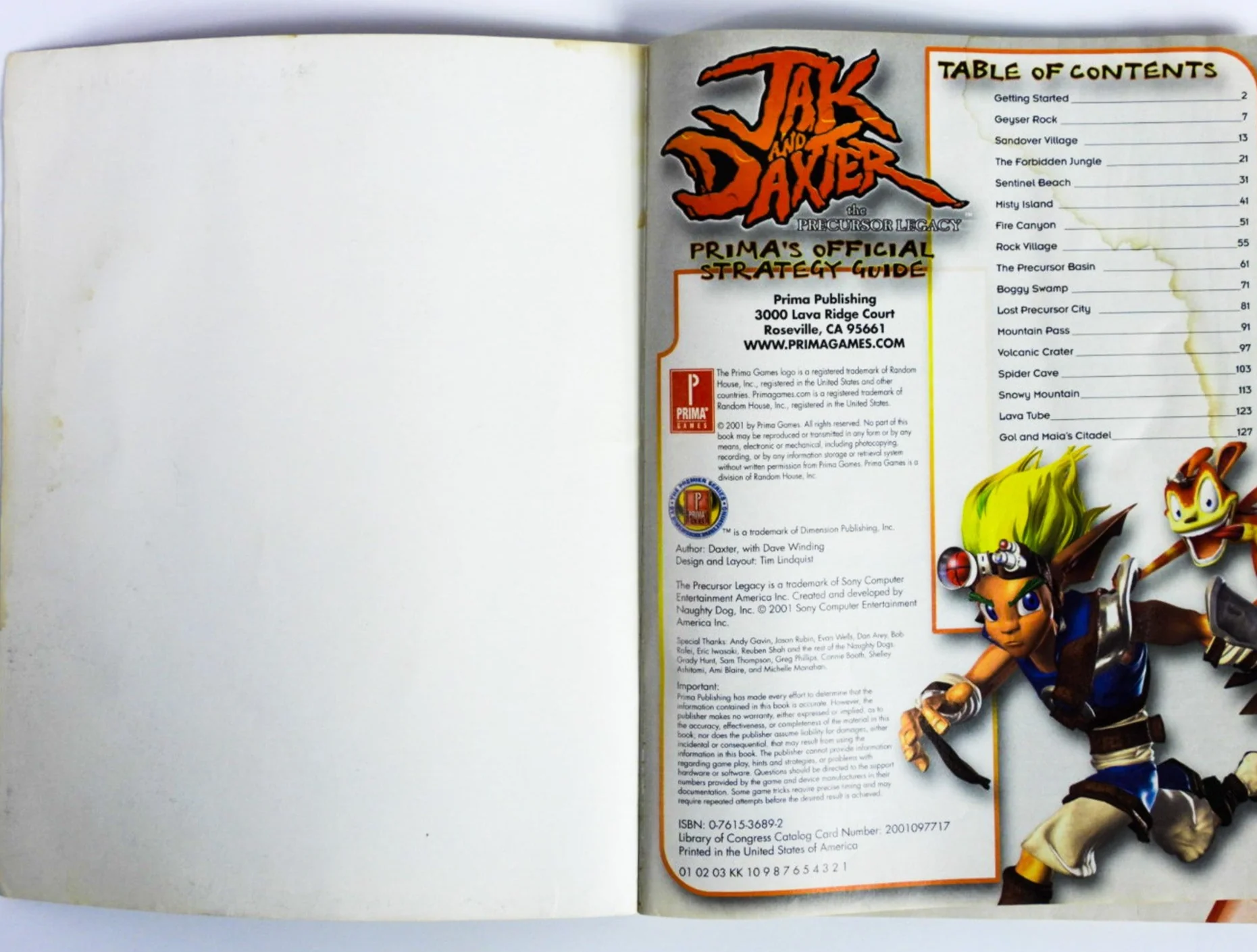 Jak and Daxter: The Precursor Legacy Official Strategy Guide [Prima Games] (Game Guide) - Image 4