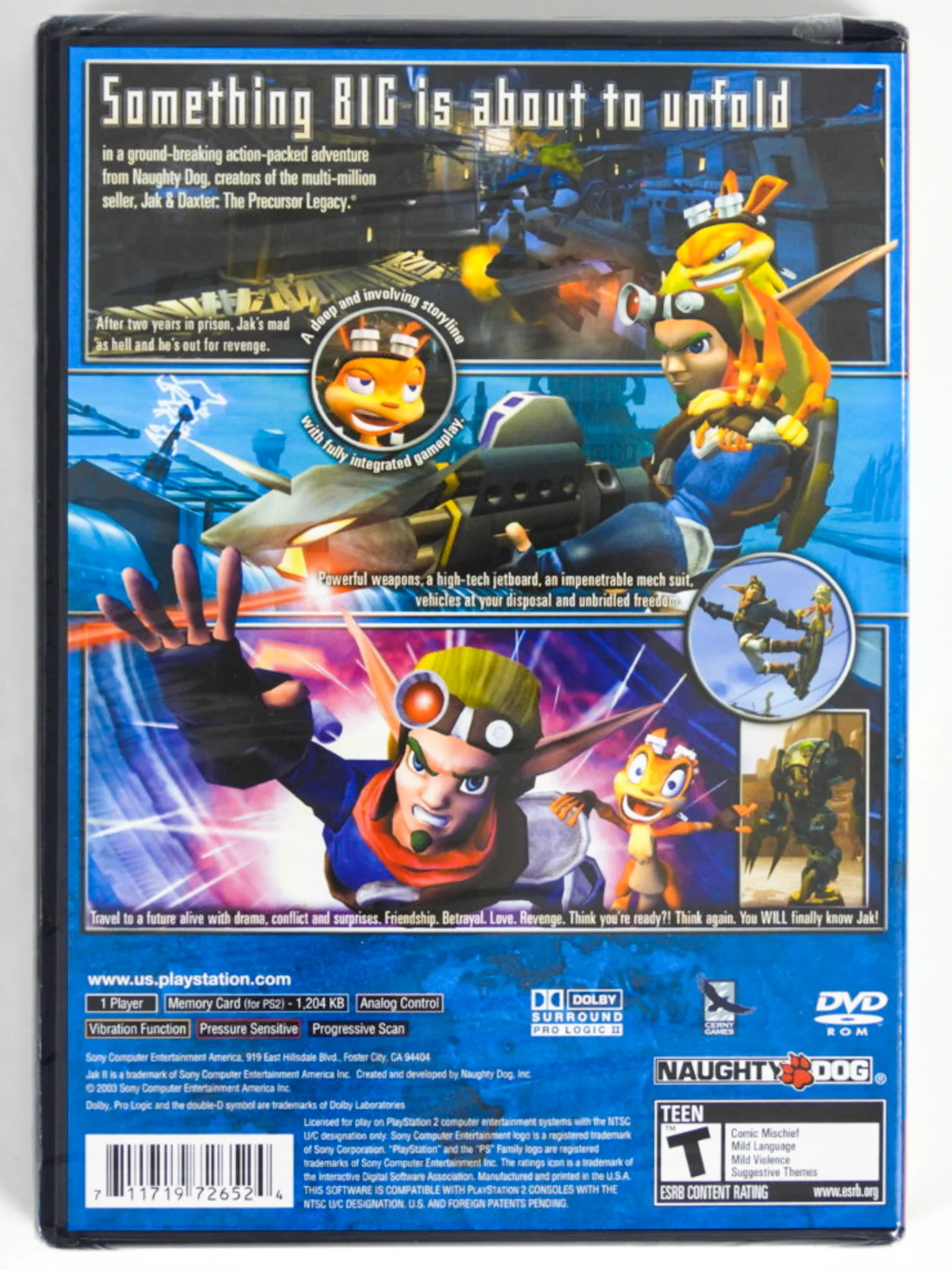 Jak II 2 [Greatest Hits] (PlayStation 2 / PS2) - Image 2